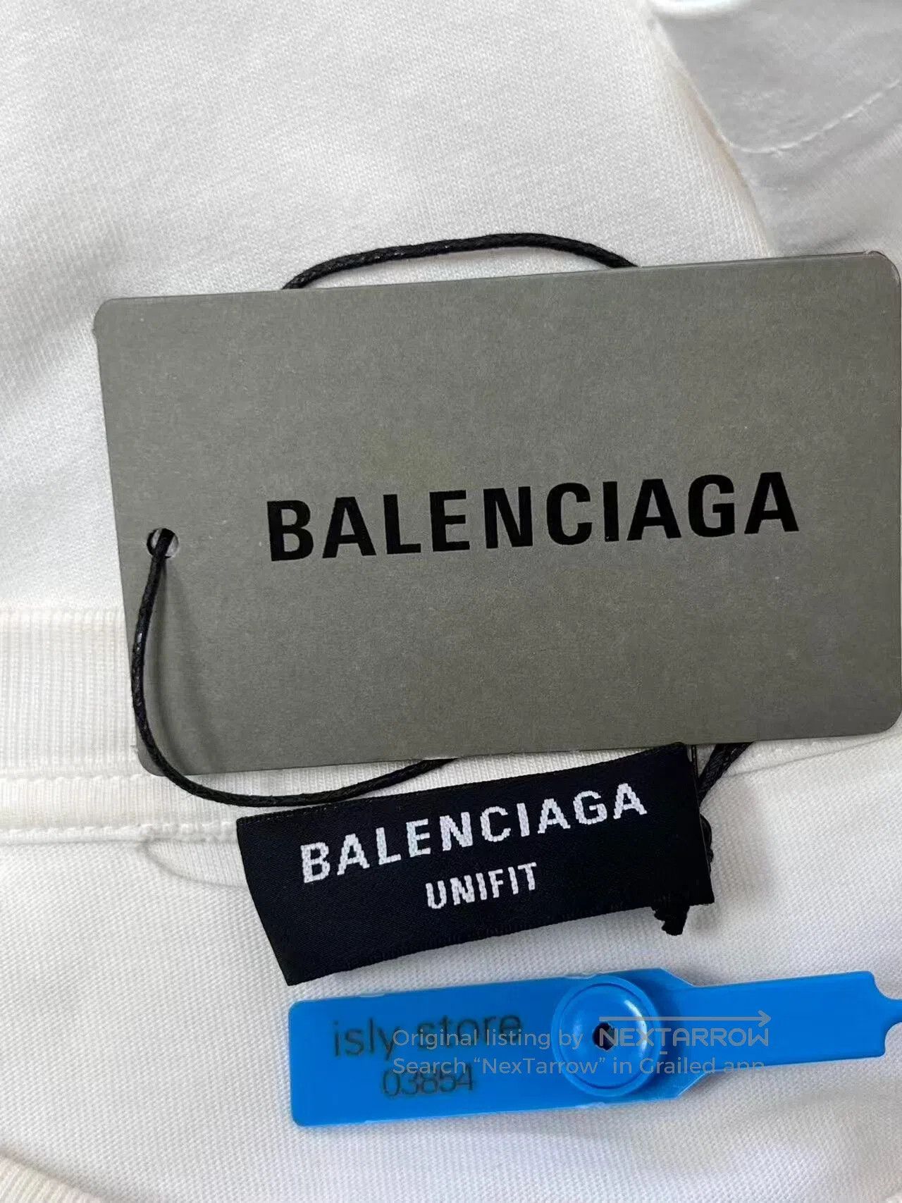 Balenciaga balenciaga destroyed white oversized tee. Size S / US 4 / IT 40 - 5 Thumbnail