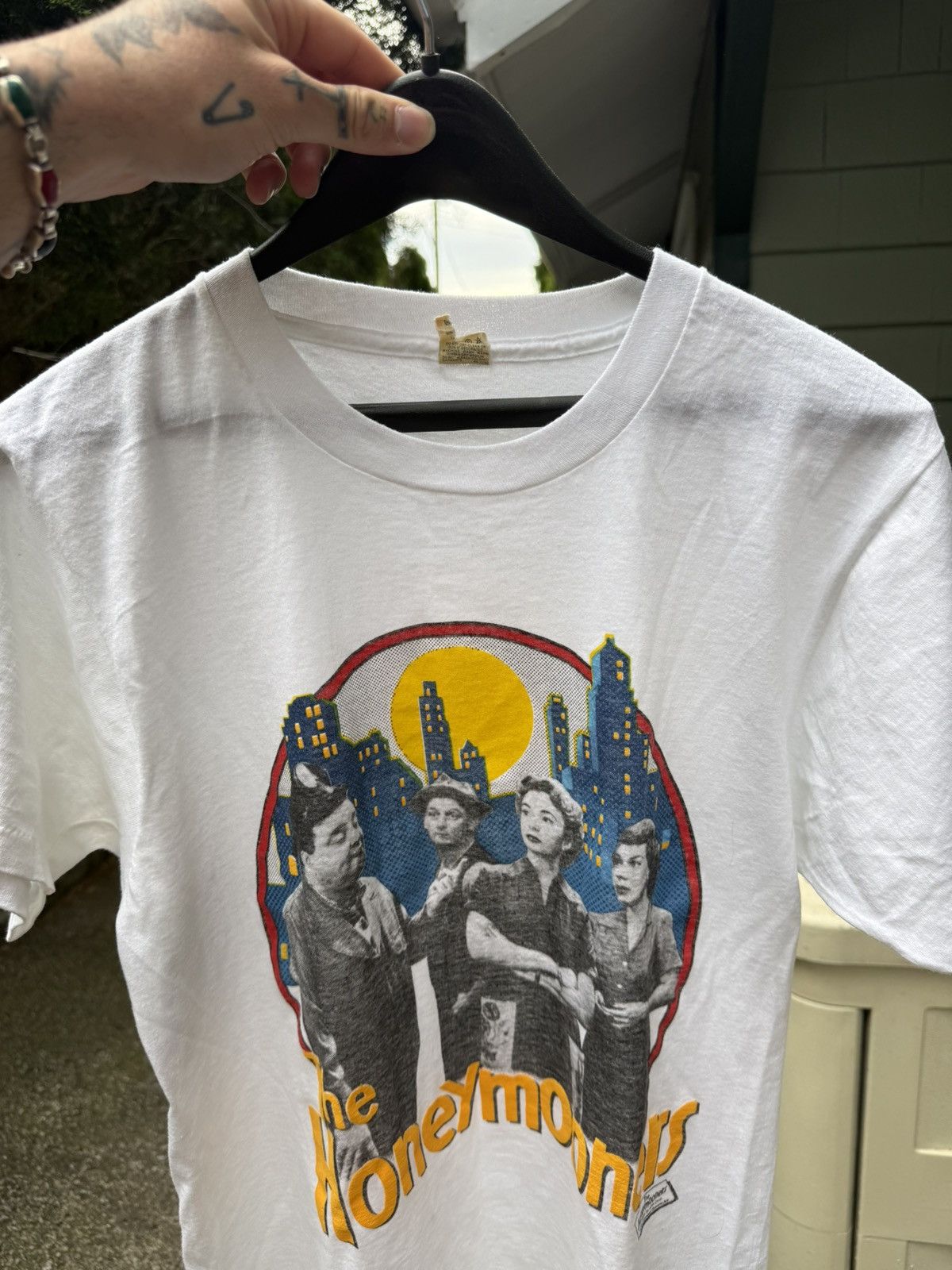 Vintage Vintage paper thin honeymooners tee screen stars 80s Size US L / EU 52-54 / 3 - 1 Thumbnail