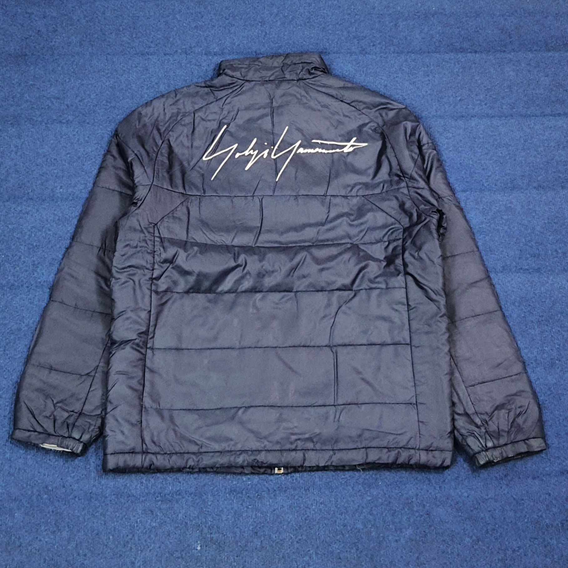 Adidas Vintage Adidas Puffer Custom Yohji Logo Jacket C275N24 Size US M / EU 48-50 / 2 - 1 Thumbnail