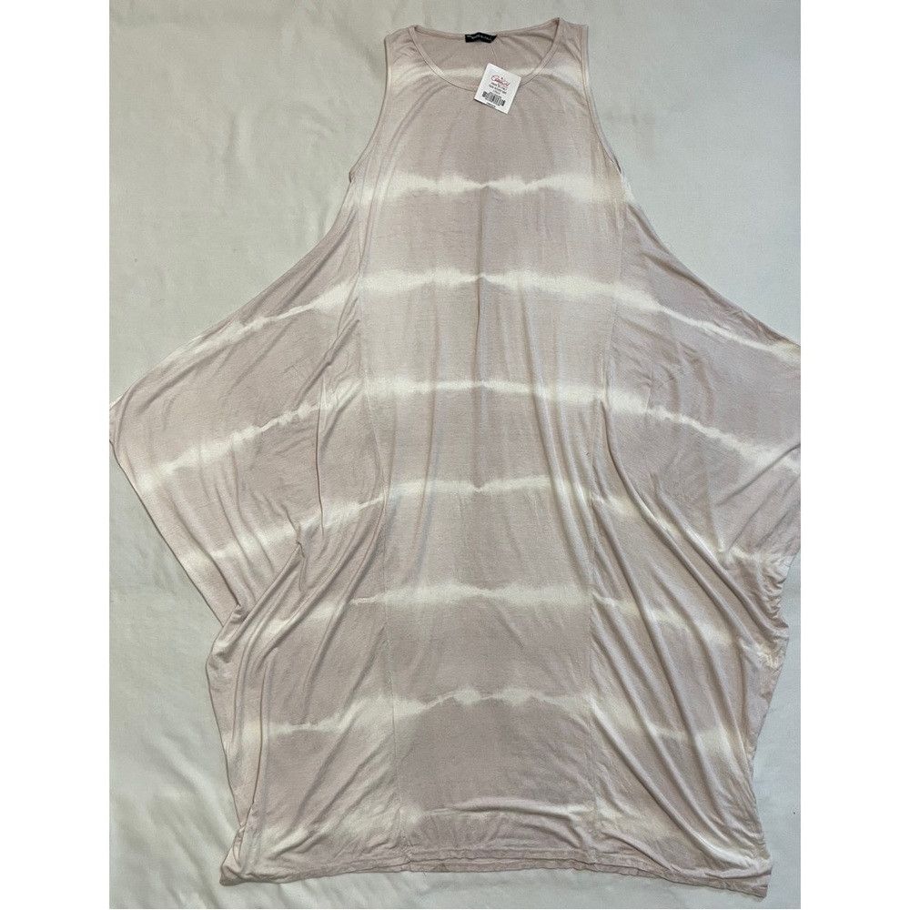 Other NWT New MADE IN ITALY Tie Dye Scoop Bottom Jersey Midi Dres Size ONE SIZE - 5 Thumbnail