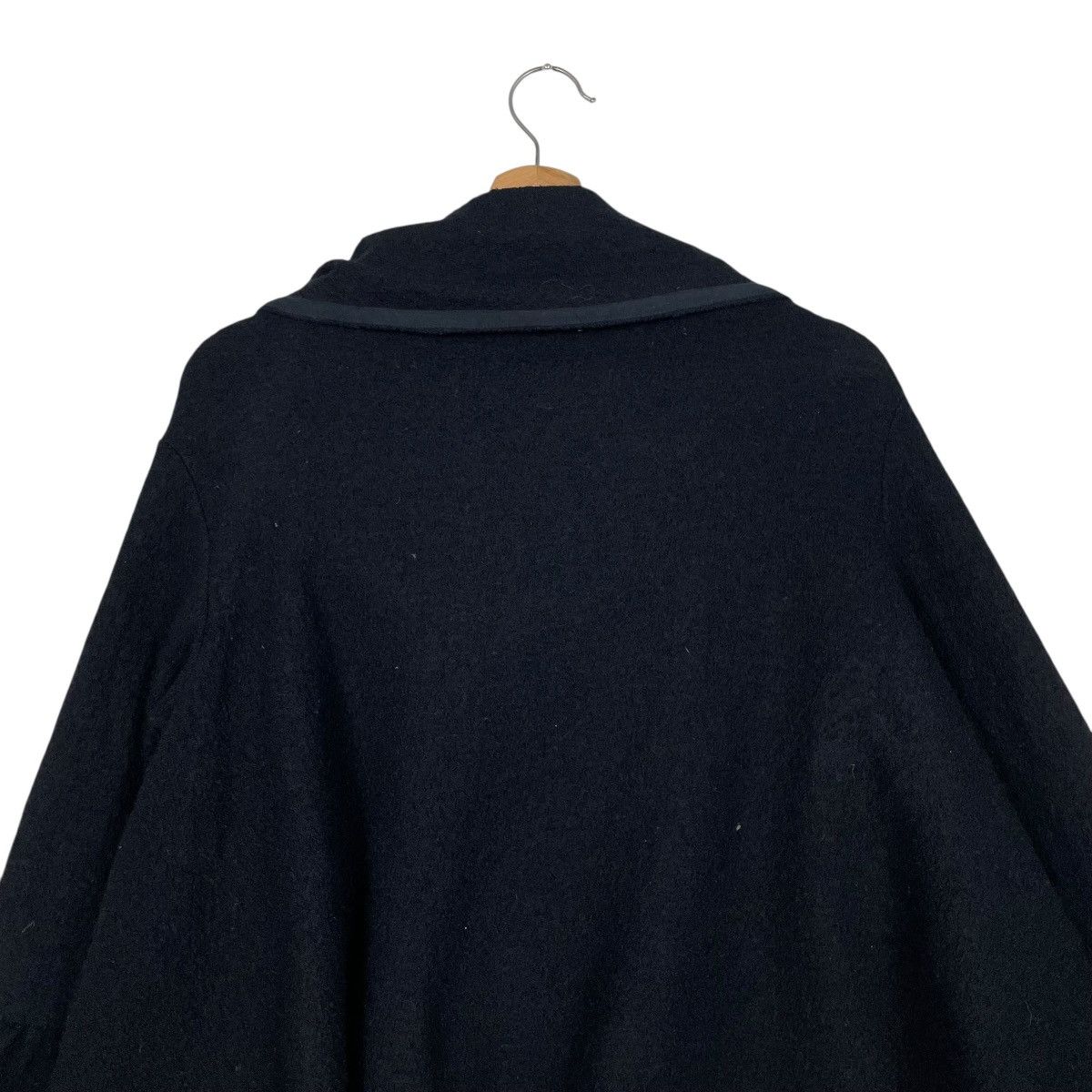Other Verseau Par Gramme's Wool Poncho Cape Jacket Size M / US 6-8 / IT 42-44 - 8 Thumbnail