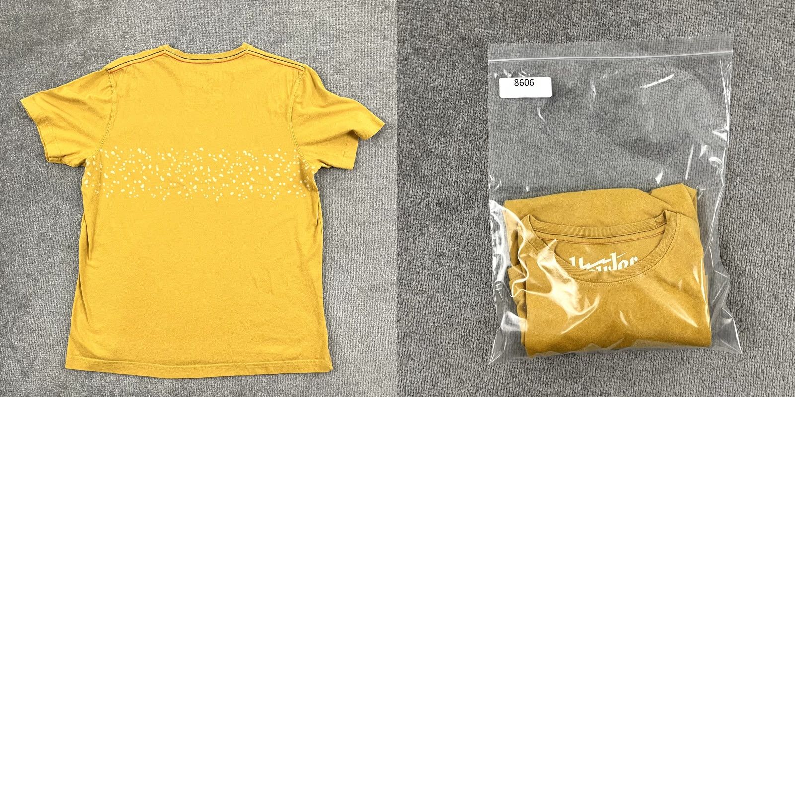 Howler Brothers HOWLER BROS Shirt Mens Medium Golden Yellow Graphic Pocket Tee Beach Outdoor S/S Size US M / EU 48-50 / 2 - 8 Thumbnail