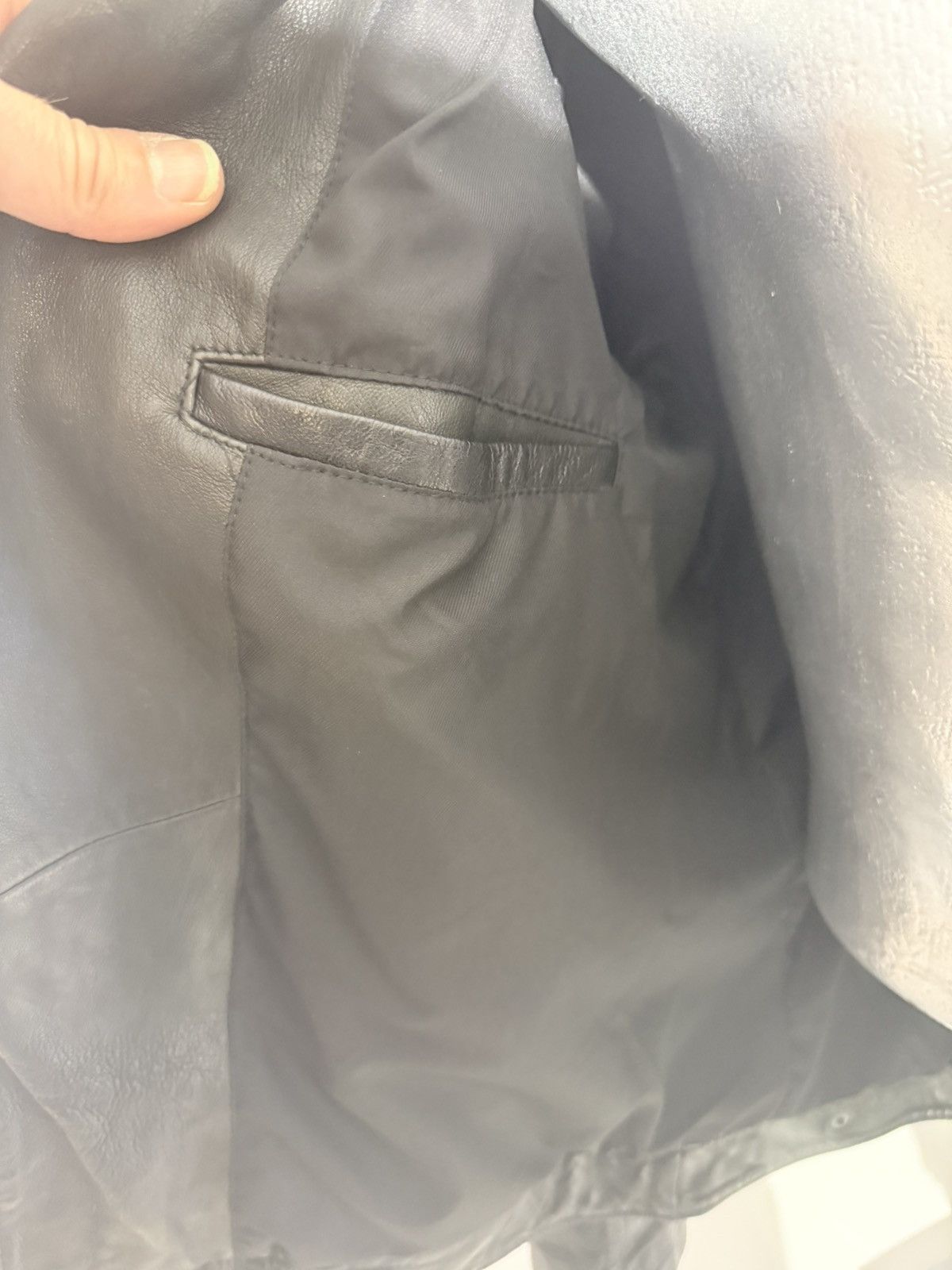 Allsaints AllSaints Black Leather Biker JacketQuiltedMotorcycle Jacket Size US L / EU 52-54 / 3 - 5 Thumbnail