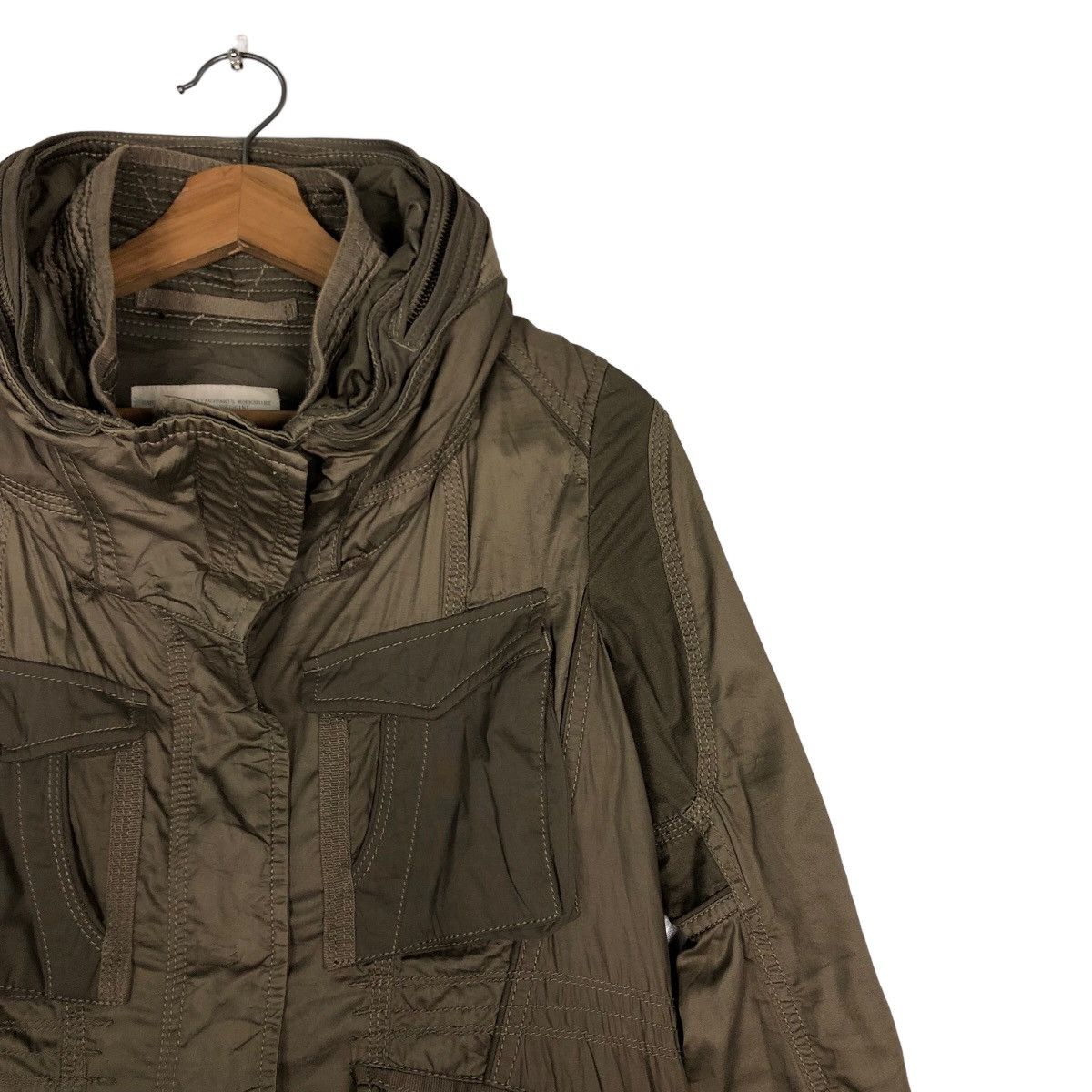 If Six Was Nine 🔥G.O.A Suspended Flare Cargo Jacket Parachute Bondage Size M / US 6-8 / IT 42-44 - 6 Thumbnail