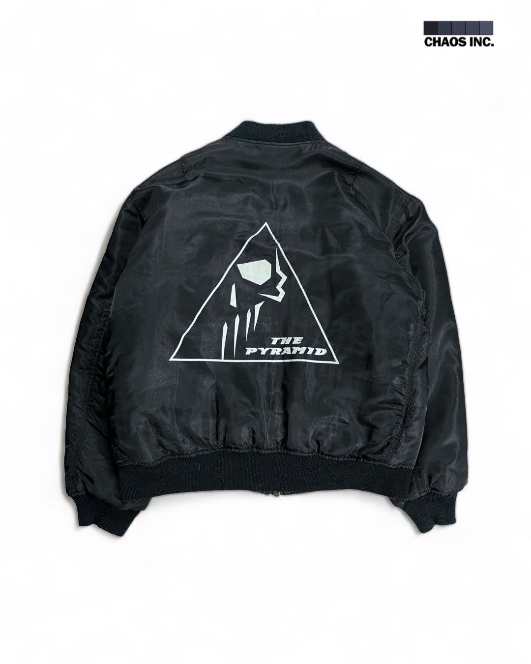 Black pyramid bomber jacket best sale