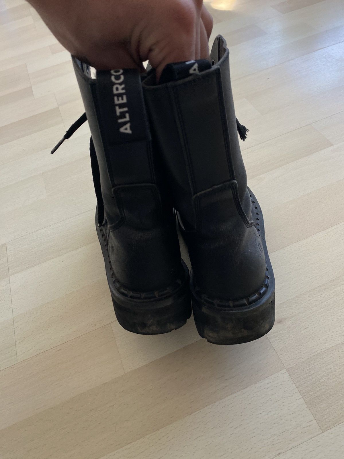 Designer Leather Heavy Altercore Boots Size US 8 / IT 38 - 6 Thumbnail