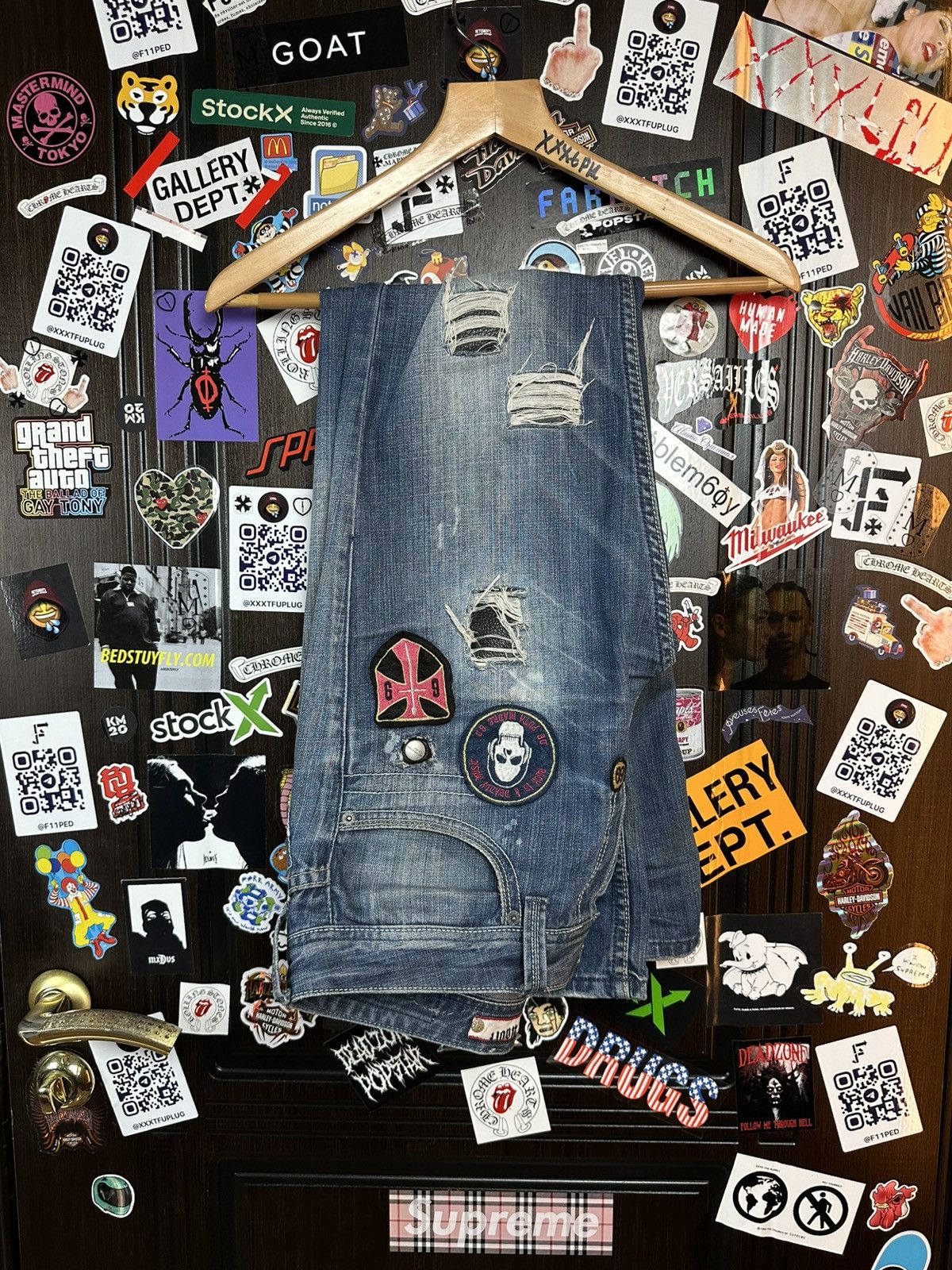 Other De Puta Madre 2007 Fuck-Pedophilia Jeans Size US 32 / EU 48 - 1 Thumbnail