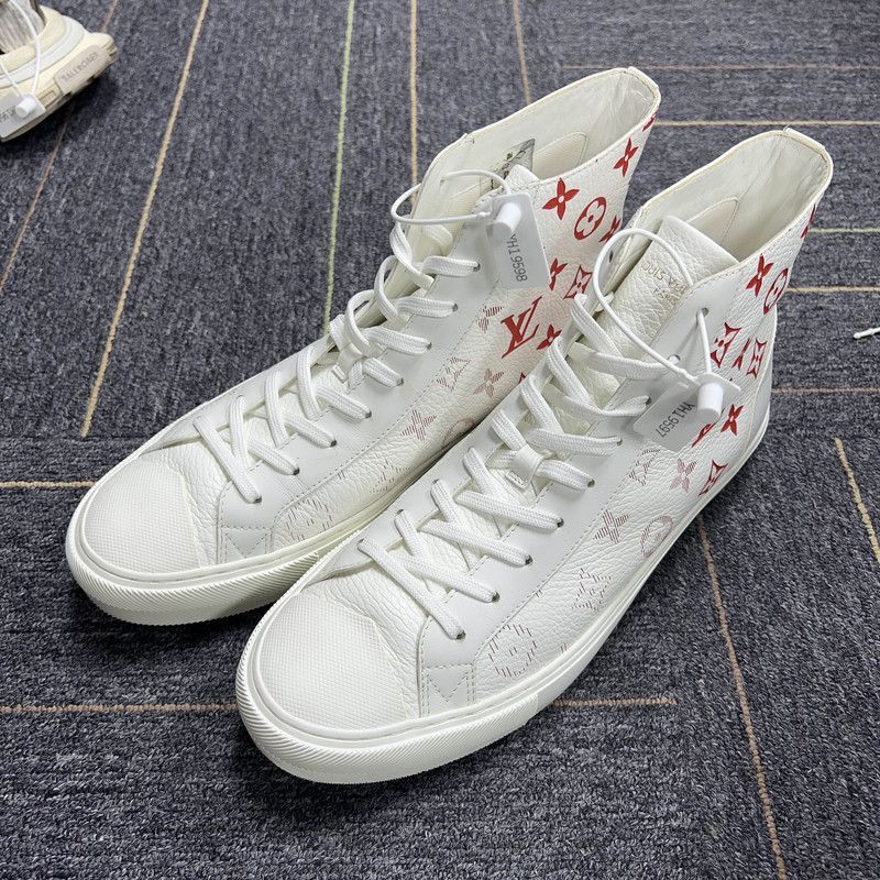Louis Vuitton Louis Vuitton Tattoo Monogram High-Top Sneakers - Size US 8.5 / EU 41-42 - 1 Thumbnail