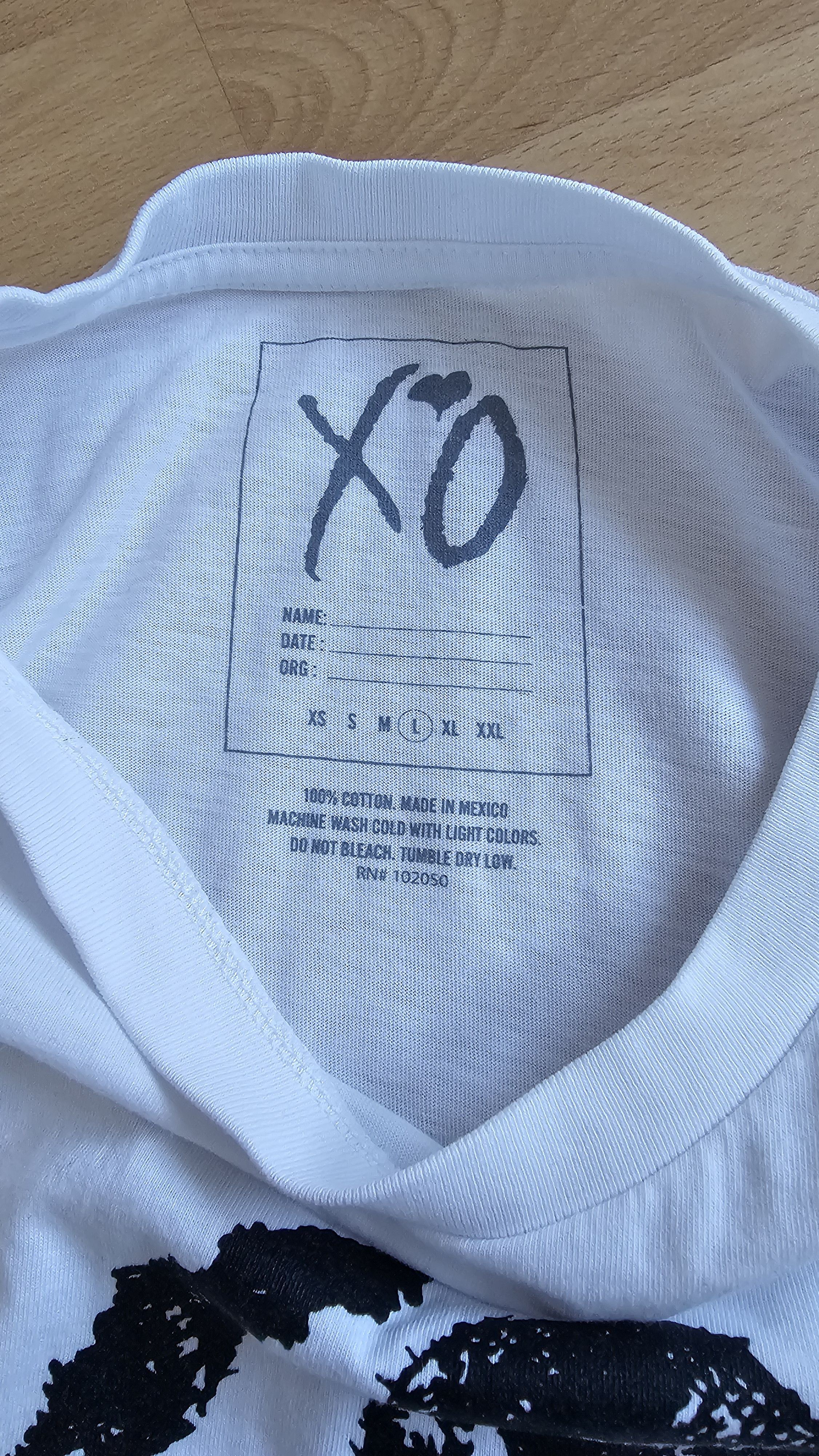 The Weeknd XO Skull Logo Shirt