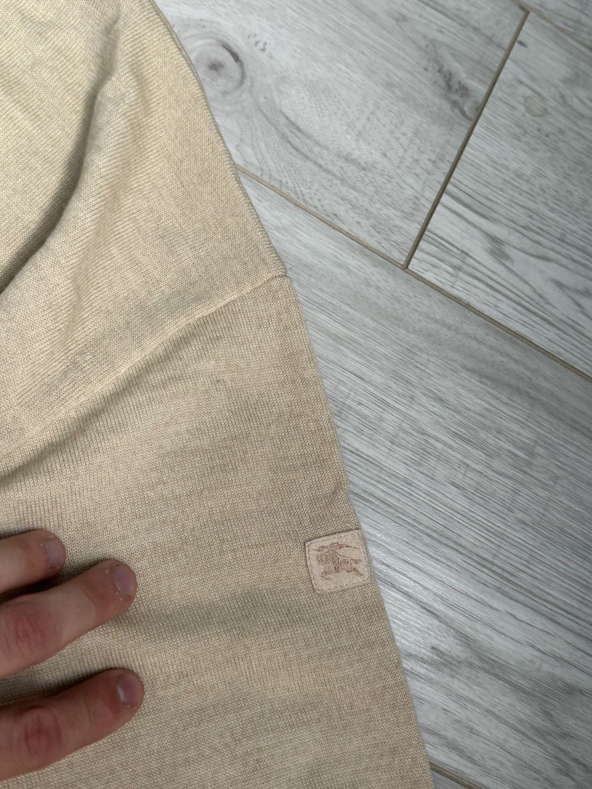 Burberry × Vintage Vintage Burberry wool sweater 90’s crewneck Size US XXL / EU 58 / 5 - 4 Thumbnail