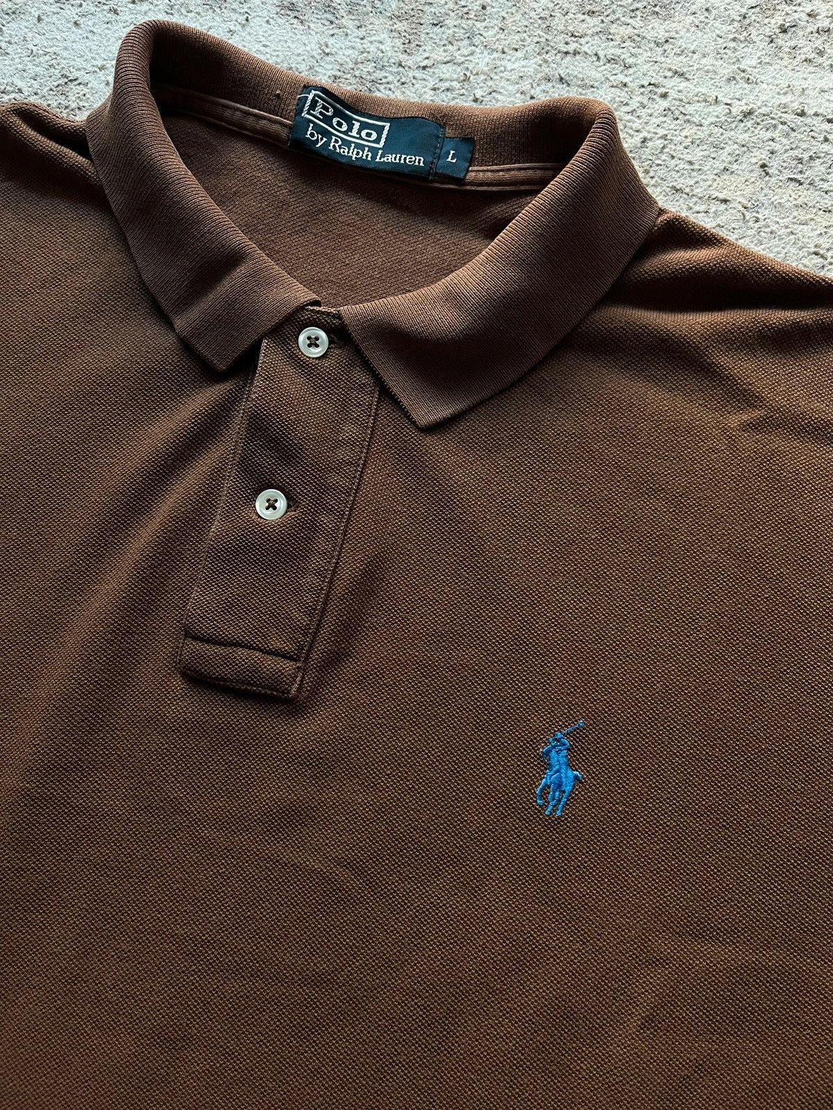 Polo Ralph Lauren Polo Ralph Lauren Small Pony Sz L Small Pony Brown Size US L / EU 52-54 / 3 - 3 Thumbnail