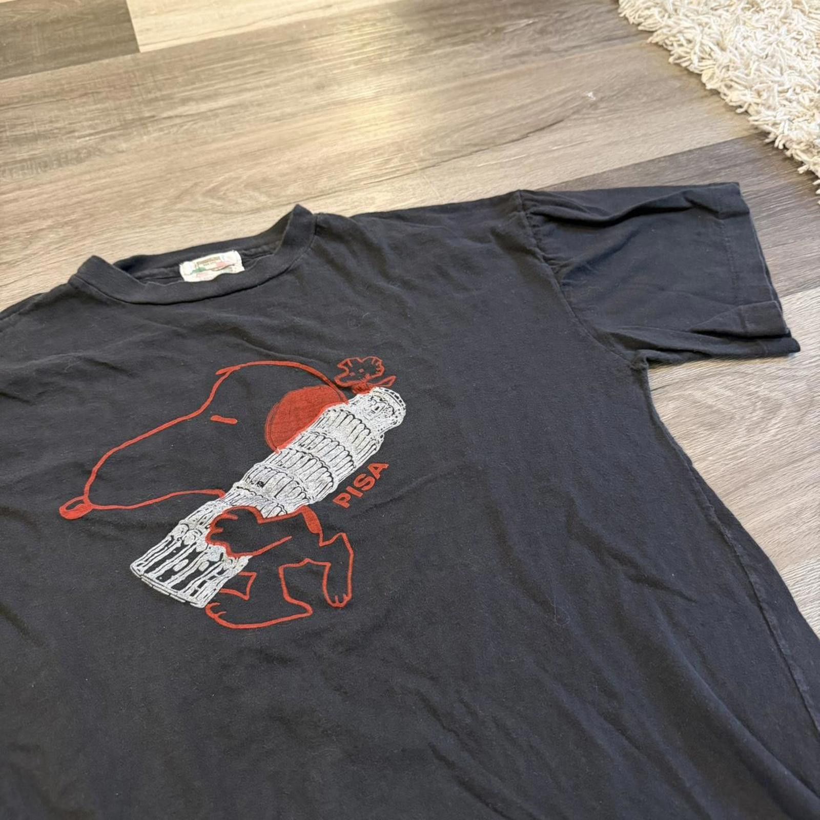 Other vintage snoopy leaning tower of Pisa t shirt 80s M Size US M / EU 48-50 / 2 - 1 Thumbnail
