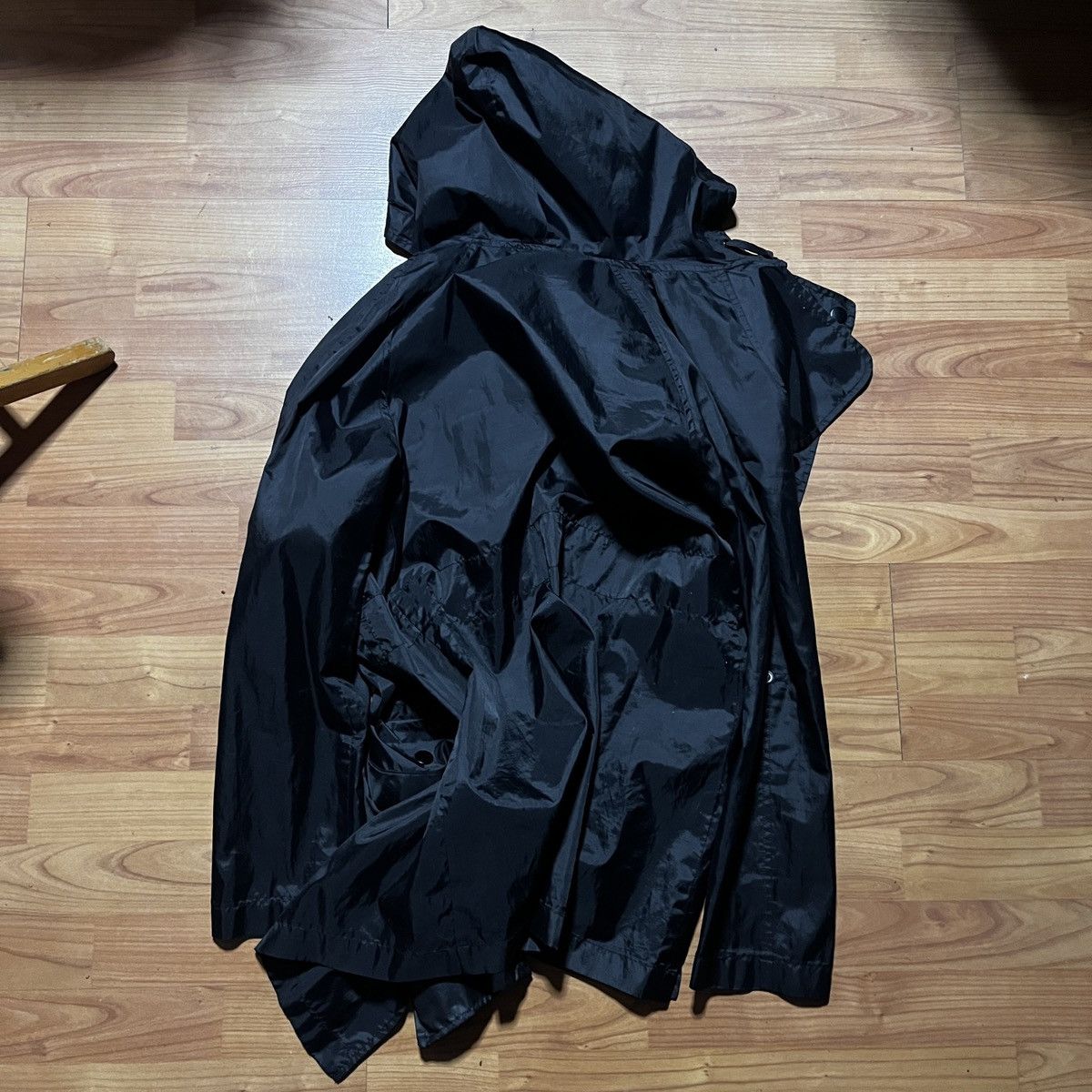 Other Vintage Old Navy Black raincoat with hood size small Size US S / EU 44-46 / 1 - 5 Thumbnail