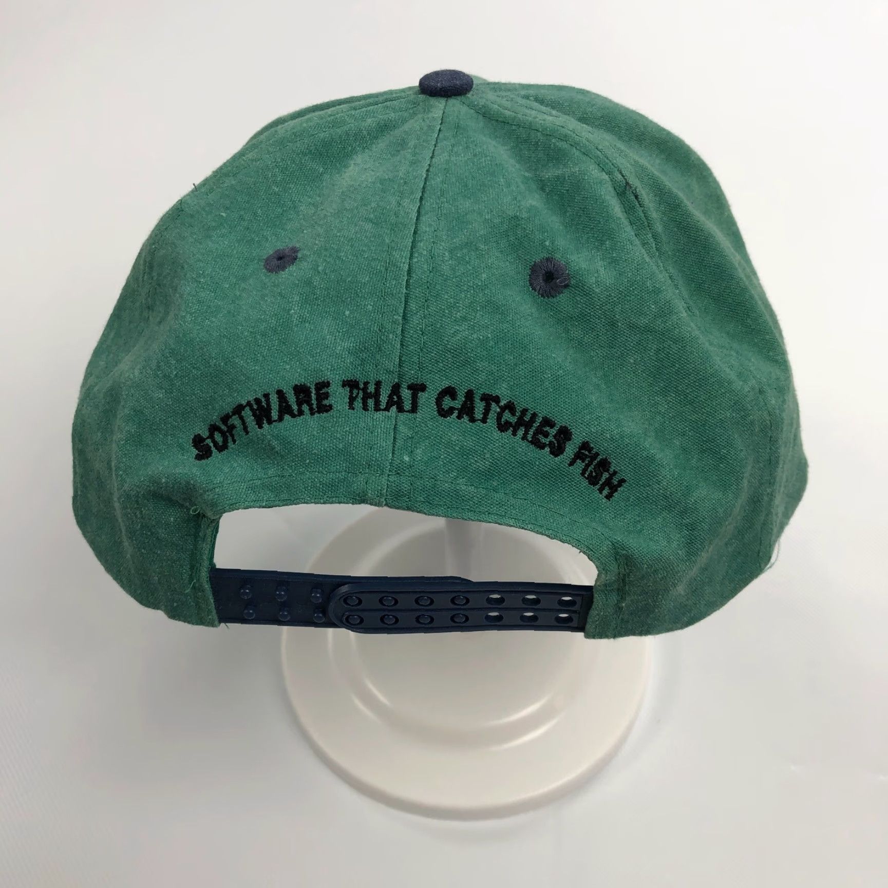 Doublet VINTAGE Cobra Snapback Hat Men One Size Green Rope Double Snap Adjustable 90s Classic Fishing Camouflage Size ONE SIZE - 5 Thumbnail