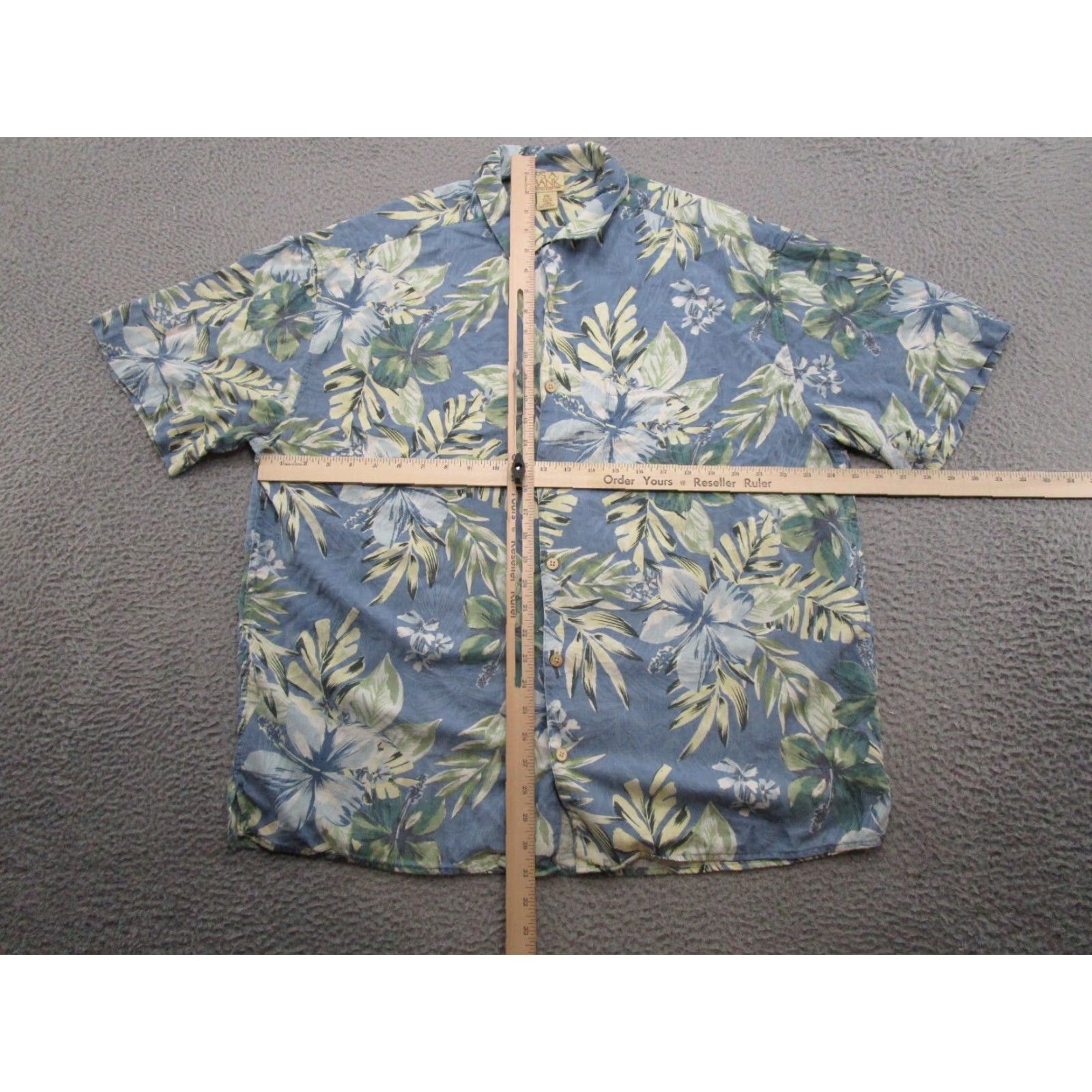 Jos. A. Bank Jos A Bank Mens Hawaiian Short Sleeve Button Up Shirt 2XL Silk Floral Multicolor Pocket Size US XXL / EU 58 / 5 - 3 Thumbnail