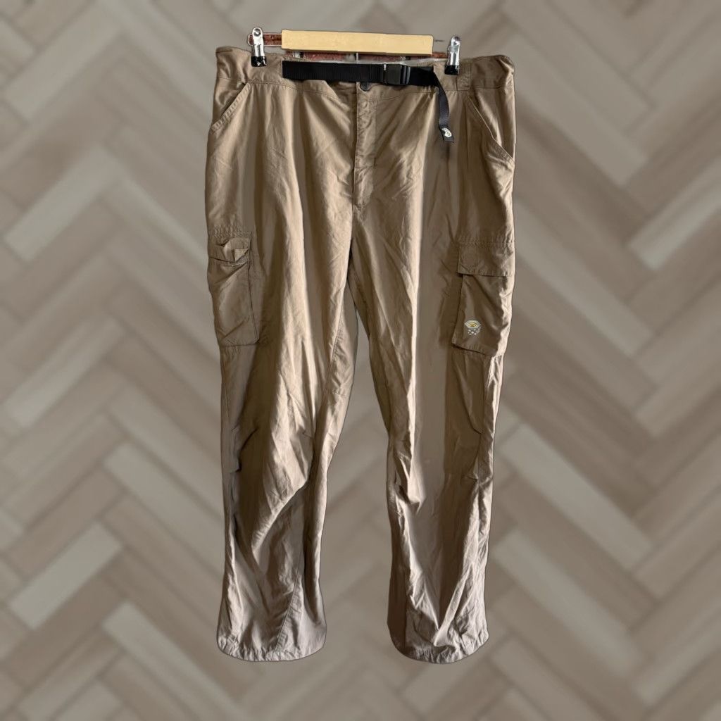 Mountain Hardwear VINTAGE Mountain Hardwear Mens Brown Outdoor Hiking Cargo Pants XL Size US 36 / EU 52 - 1 Thumbnail