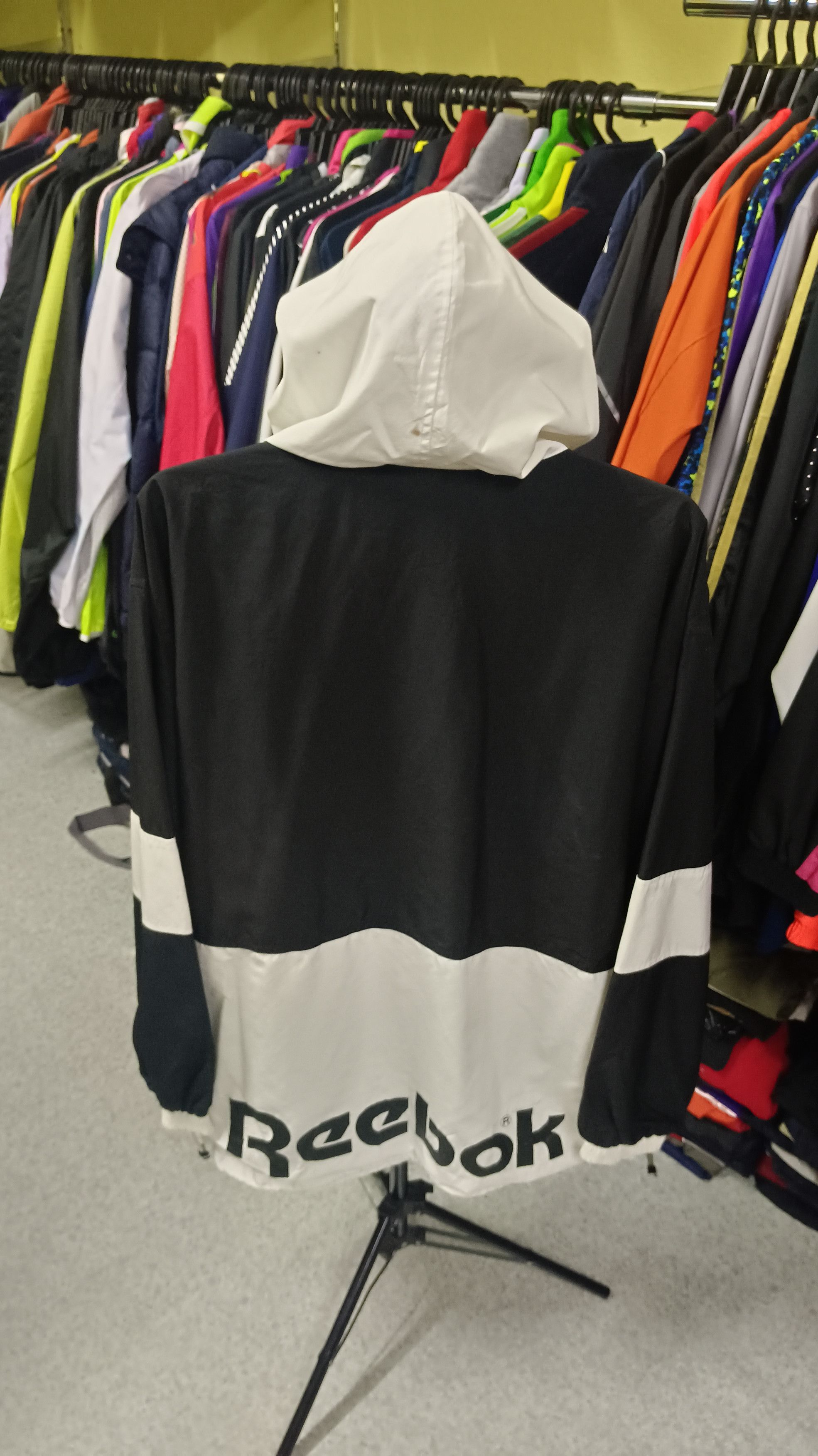 Reebok × Vintage Vintage Reebok Half Zipper Windbreaker Size US XL / EU 56 / 4 - 3 Thumbnail