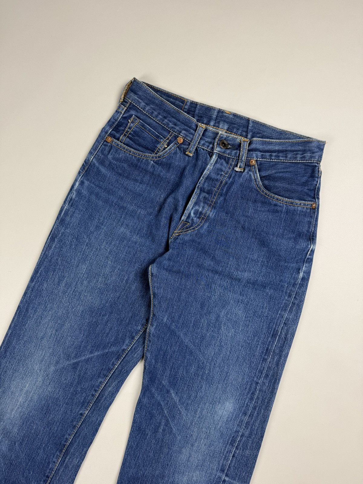 Japanese Brand × Oldblue Co. Old Blue Jeans Co Men’s Selvedge Denim Jeans Japan Size US 28 / EU 44 - 4 Thumbnail