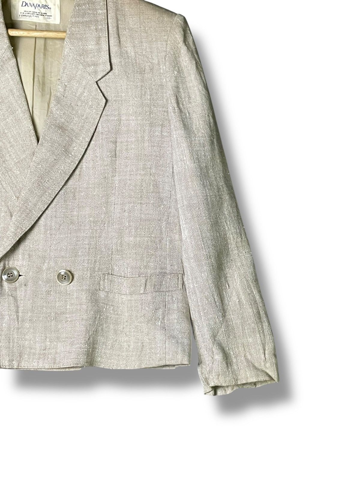 Designer × Japanese Brand × Vintage Dana Paris Brand Double Breasted Coat (53) Size US XXS / EU 40 - 5 Thumbnail