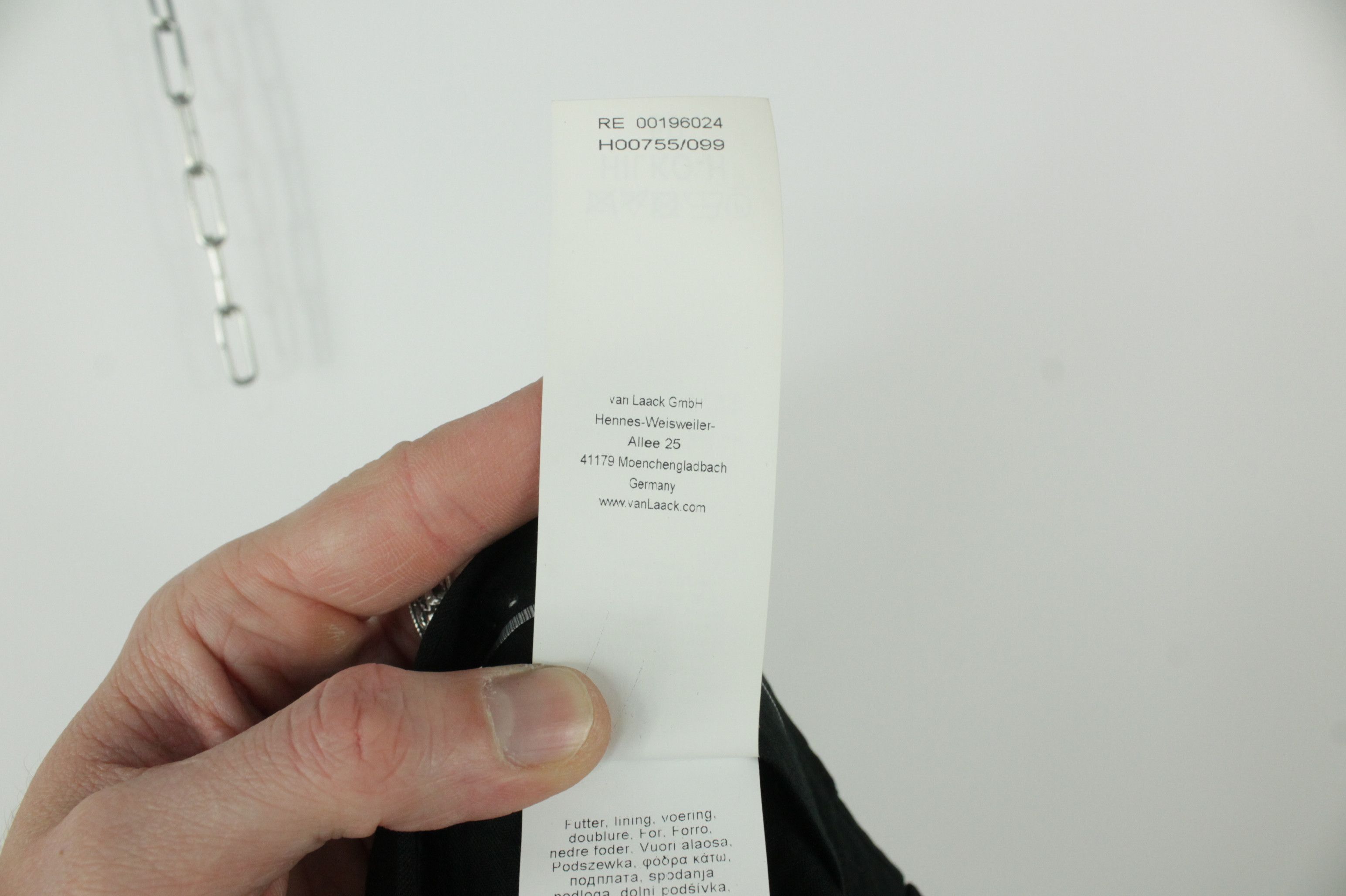 Other Van Laack Light Black Wool Formal Suit Men's Size 40R - 21 Thumbnail