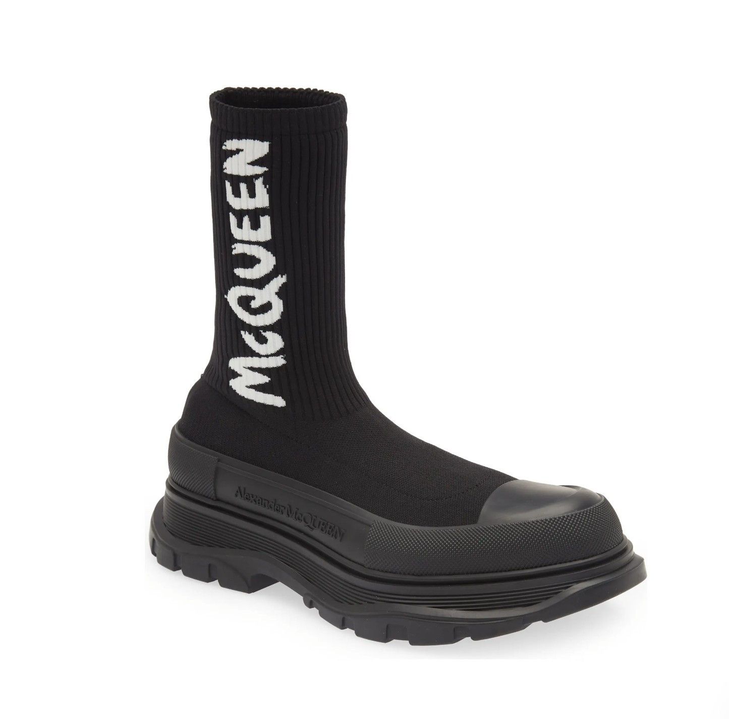 Alexander McQueen Graffiti Sock Boot Size US 10 / EU 43 - 1 Thumbnail