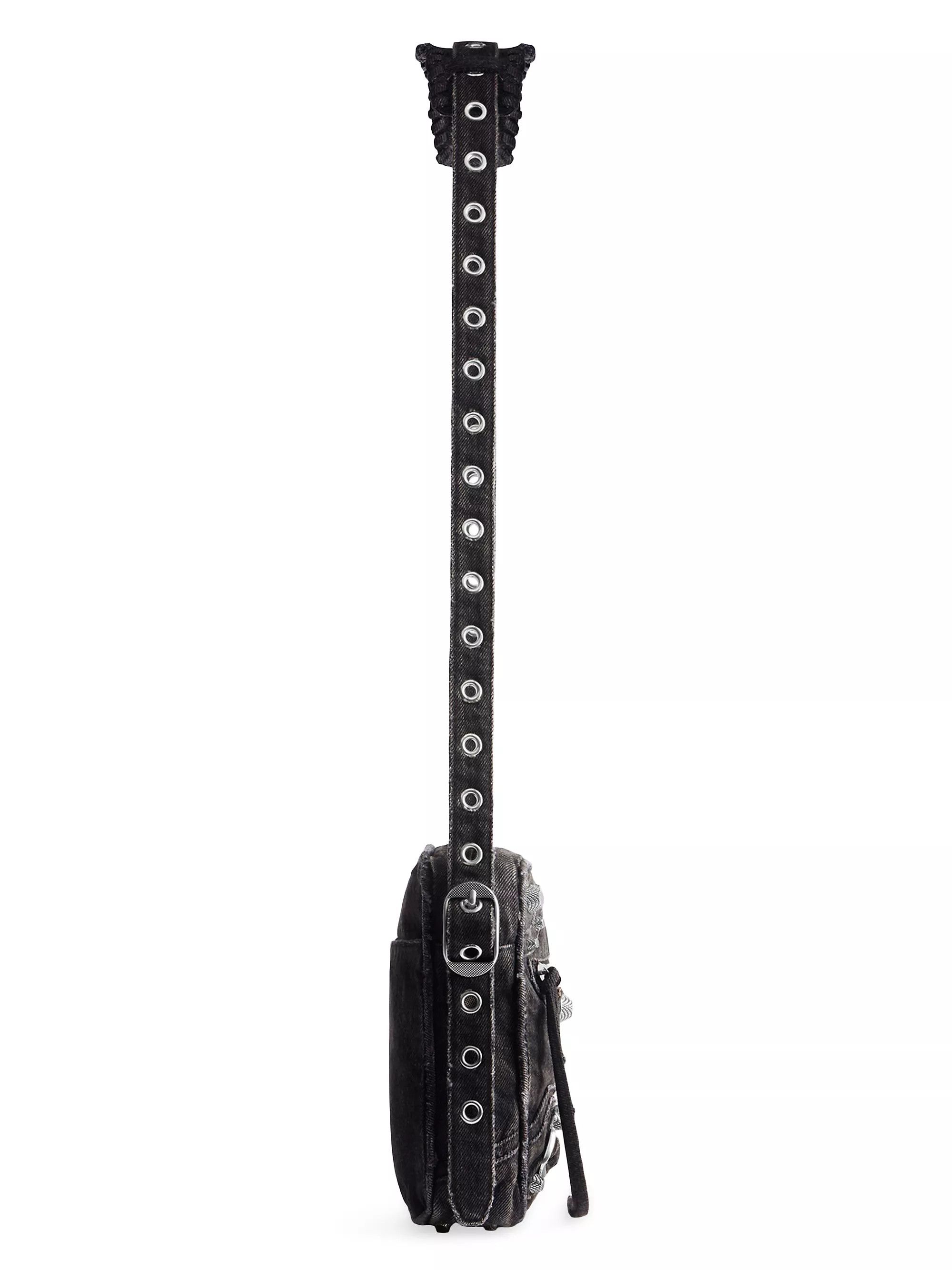 Balenciaga o1w1db10525 Size: OS / Le Cagole Crossbody Bag in Black Size ONE SIZE - 5 Thumbnail