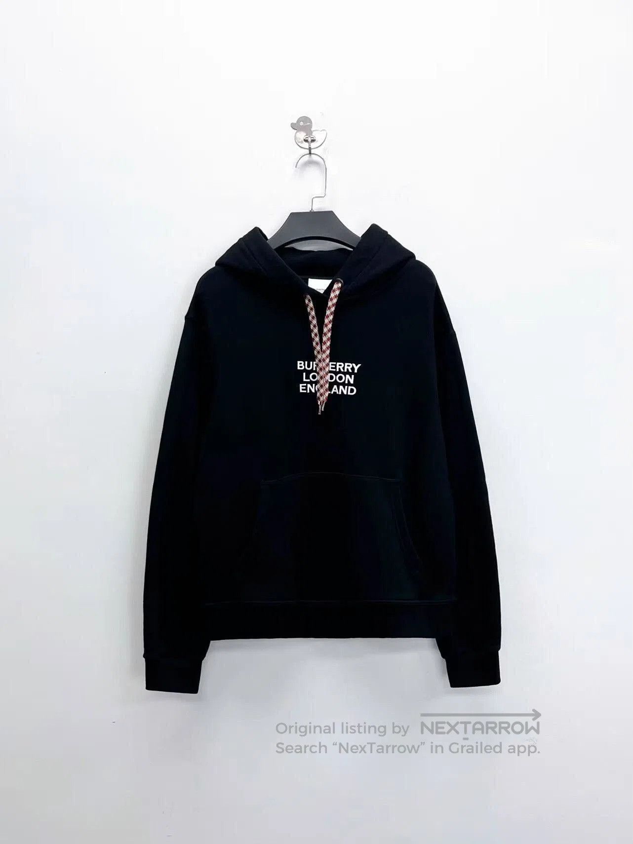 Burberry burberry black logo hoodie with colorful drawstrings. Size US S / EU 44-46 / 1 - 1 Thumbnail