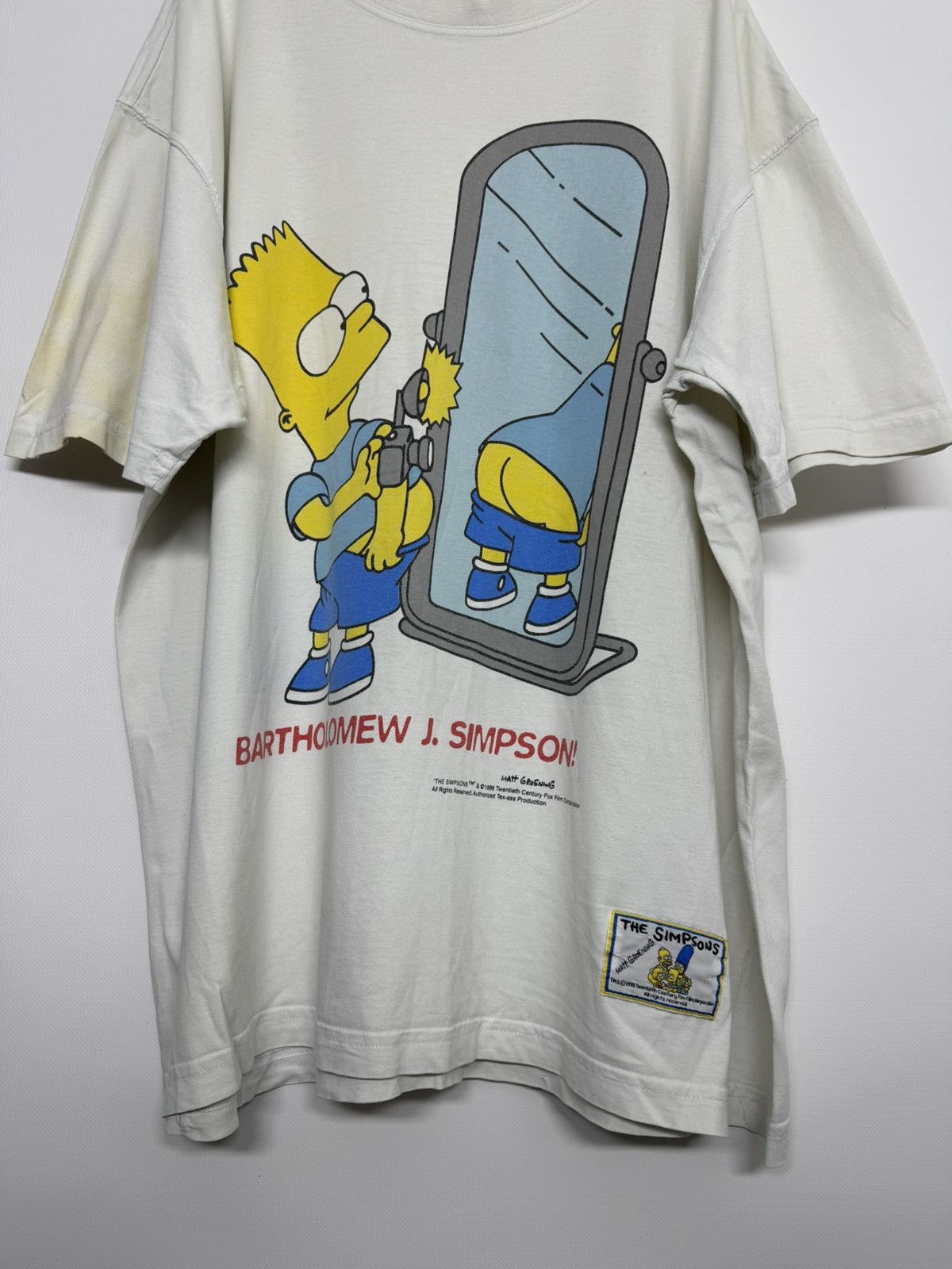 The Simpsons Vintage T Shirt Bart Simpsons 1999 Size US XXL / EU 58 / 5 - 7 Thumbnail