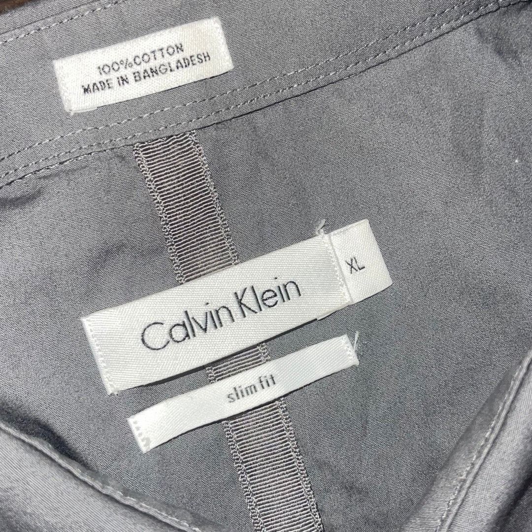 Calvin Klein Calvin Klein Button Down Short Sleeve Two Shirt Casual Chic Size US XL / EU 56 / 4 - 7 Thumbnail