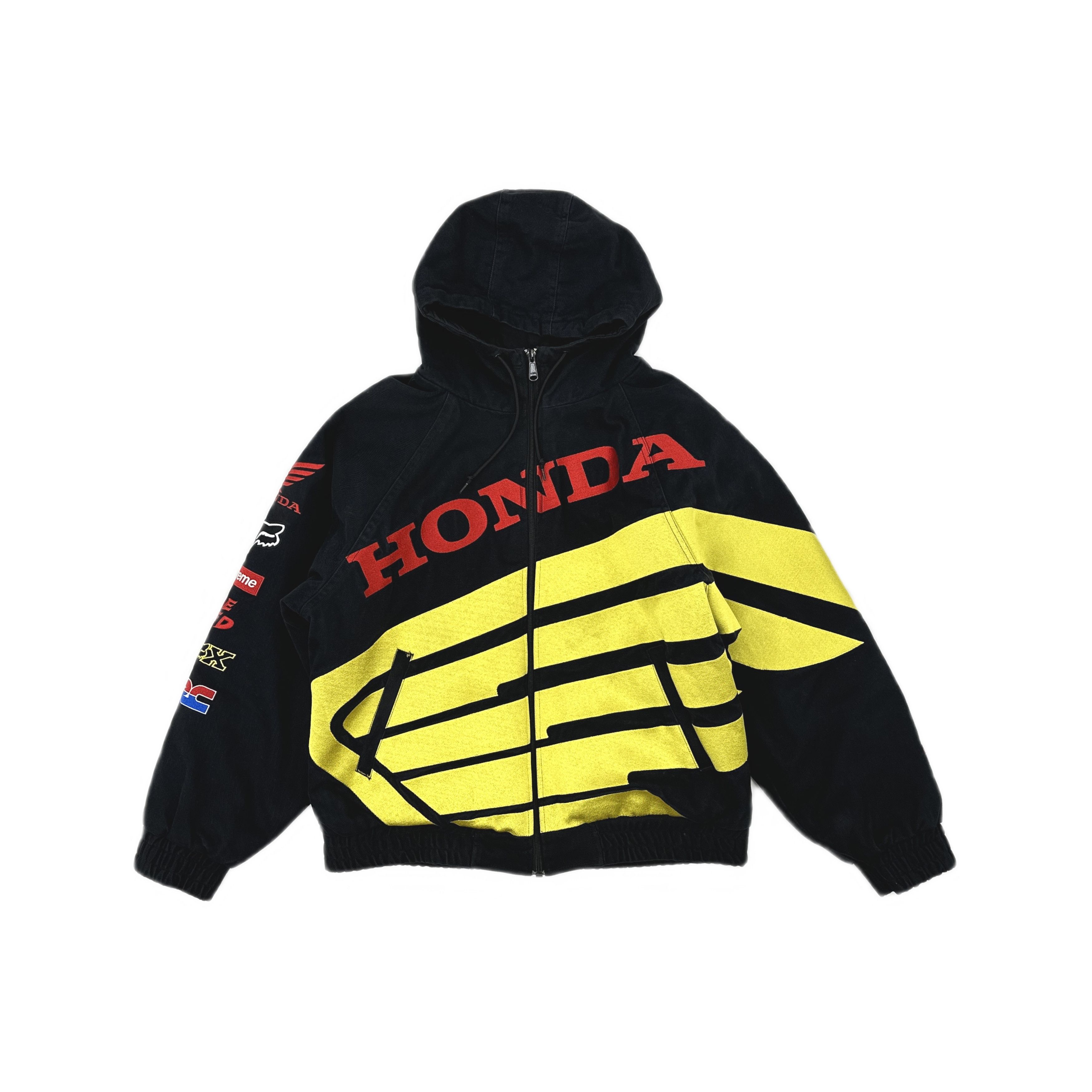 Fox Racing × Streetwear × Supreme Supreme Fox Racing Jacket Yellow 