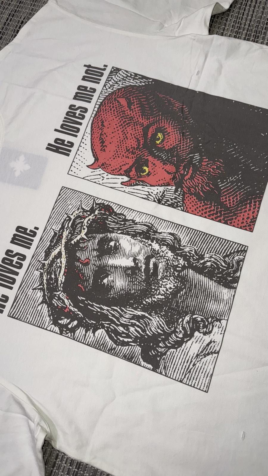 Other We Are Righteous He Loves Me Vintage Tee Size US M / EU 48-50 / 2 - 2 Thumbnail