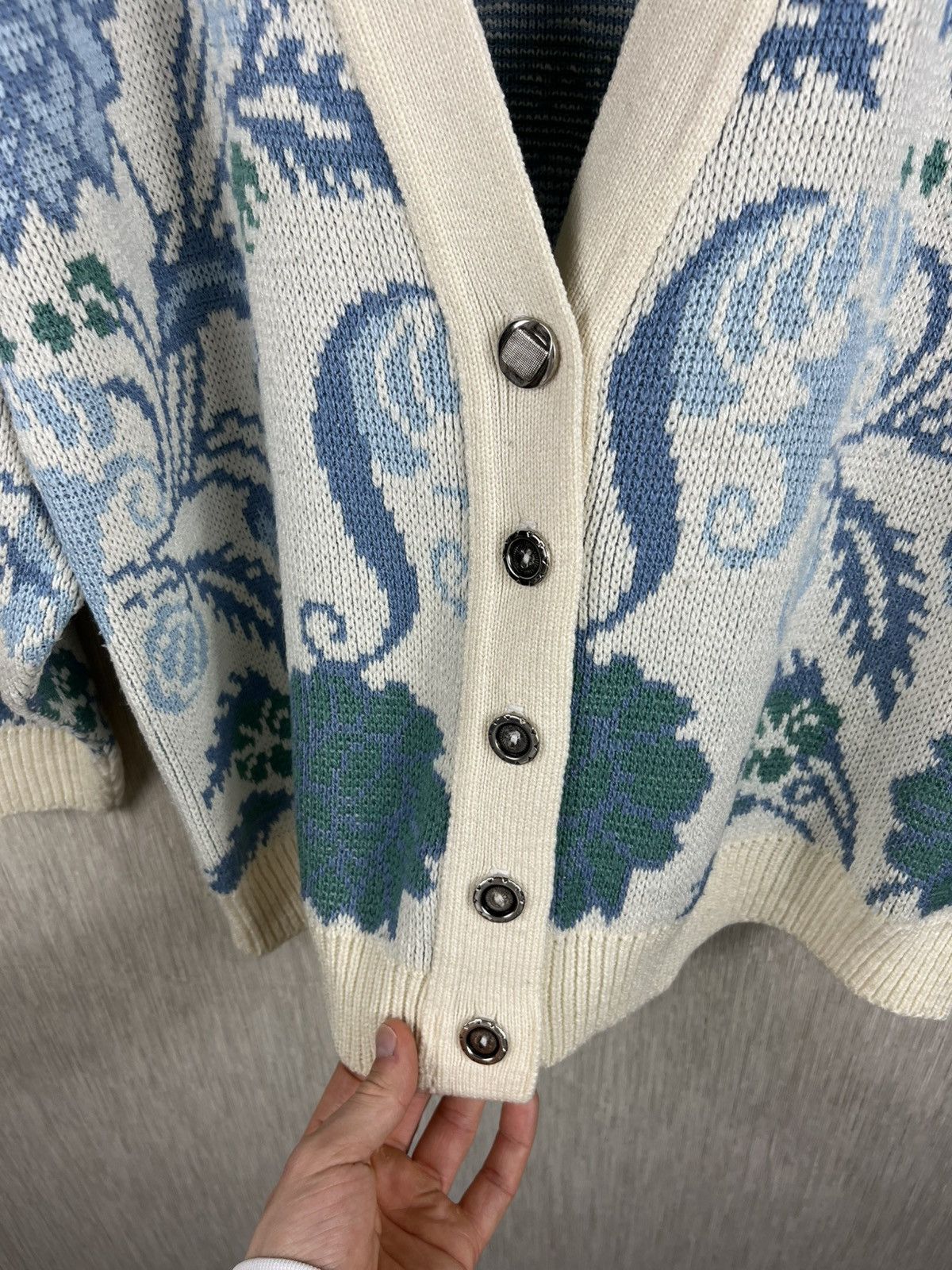 Vintage Vintage Carriage Court floral patterned cardigan sweater Size US S / EU 44-46 / 1 - 10 Thumbnail