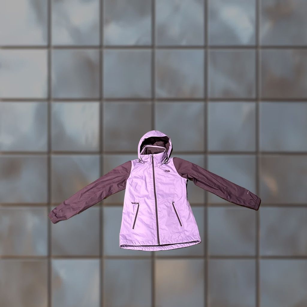 The North Face VINTAGE? The North Face DryVent Women's Purple Zip Hooded Long Sleeve Rain Jacket Sz S Size S / US 4 / IT 40 - 1 Thumbnail