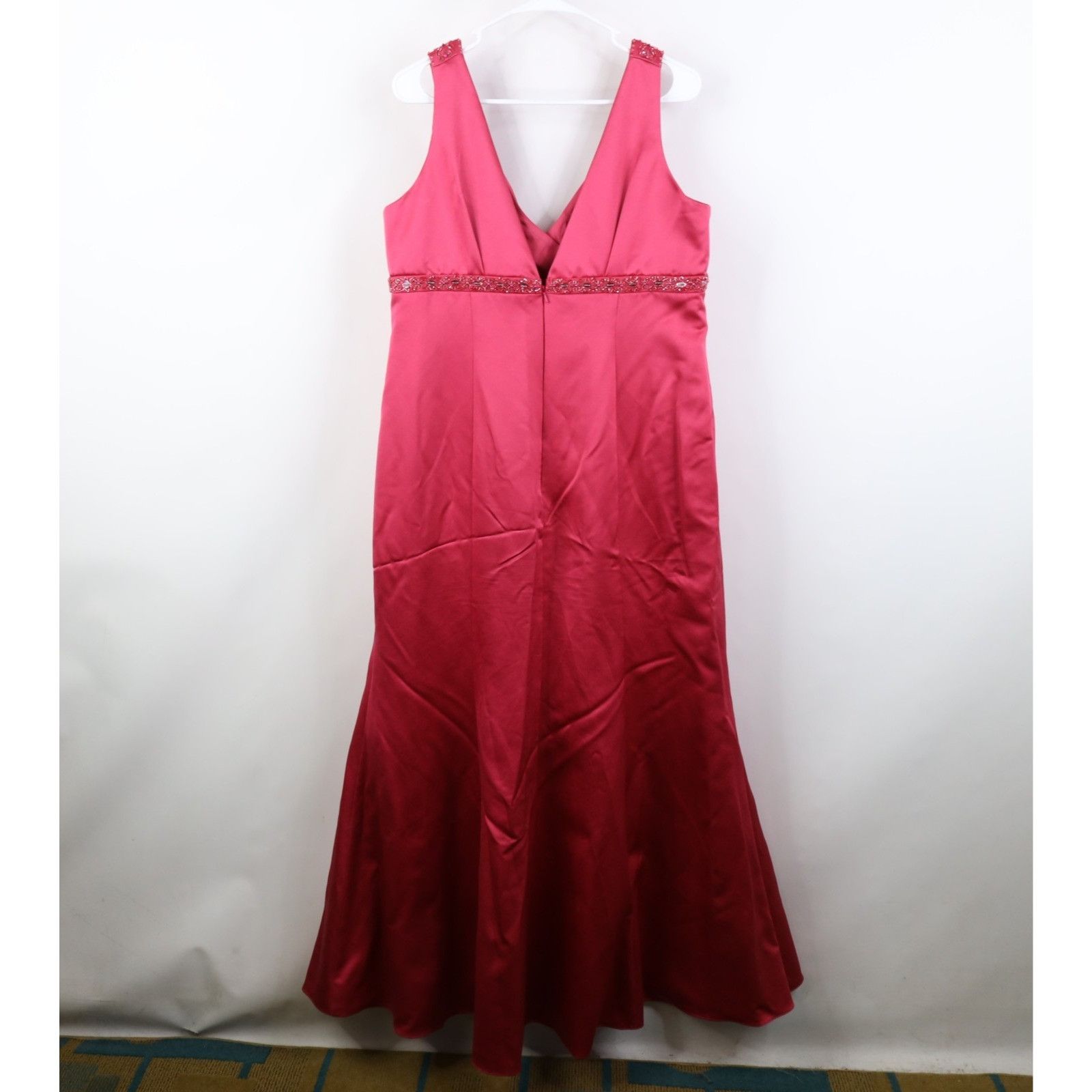 Vintage Davids Bridal Distressed Mother of Bride Bridesmaid Dress Size XL / US 12-14 / IT 48-50 - 15 Thumbnail