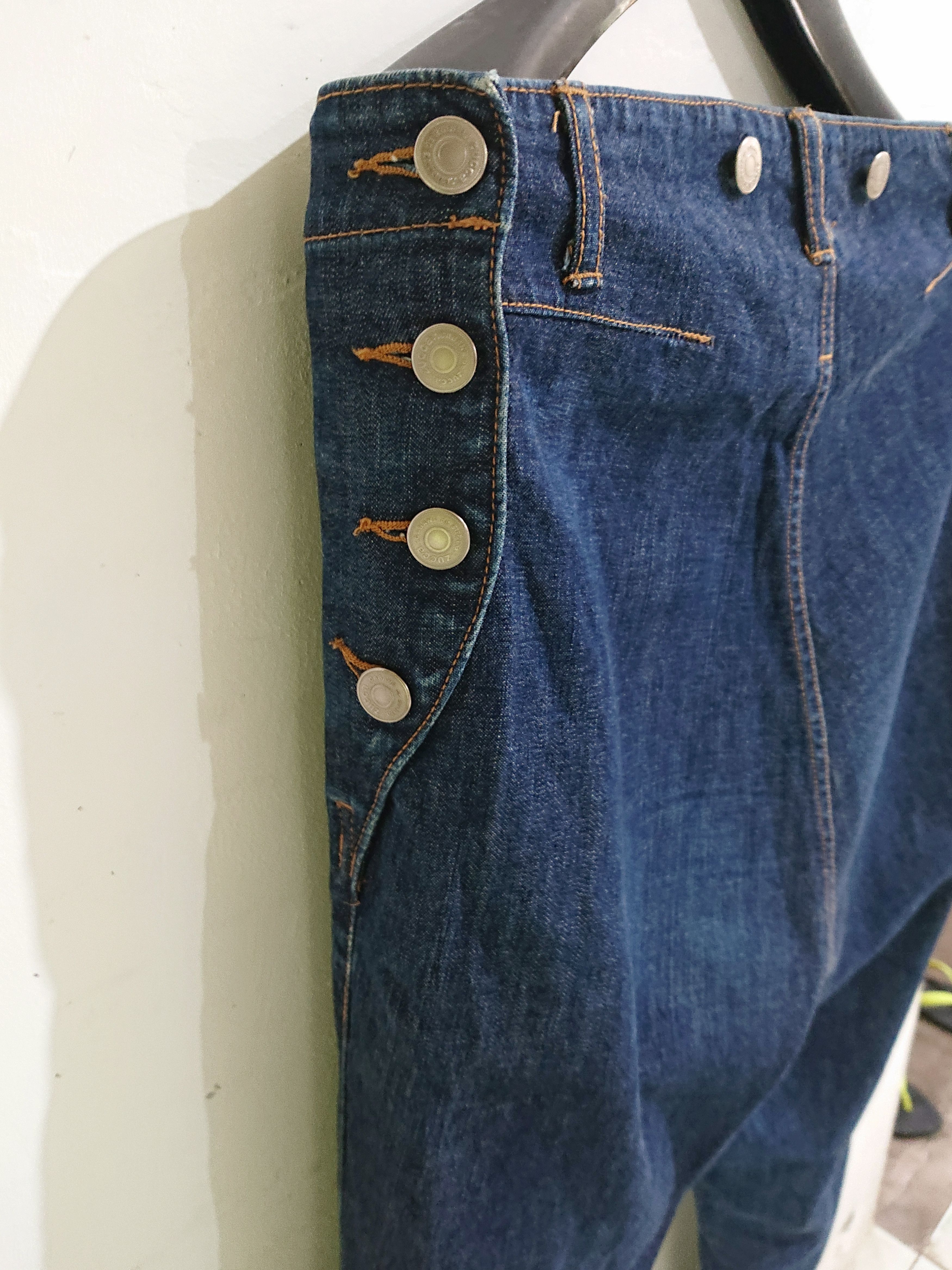 CABANE de ZUCCa Cabane De Zucca x Issey Miyake x Zucca jeans Size US 32 / EU 48 - 12 Thumbnail