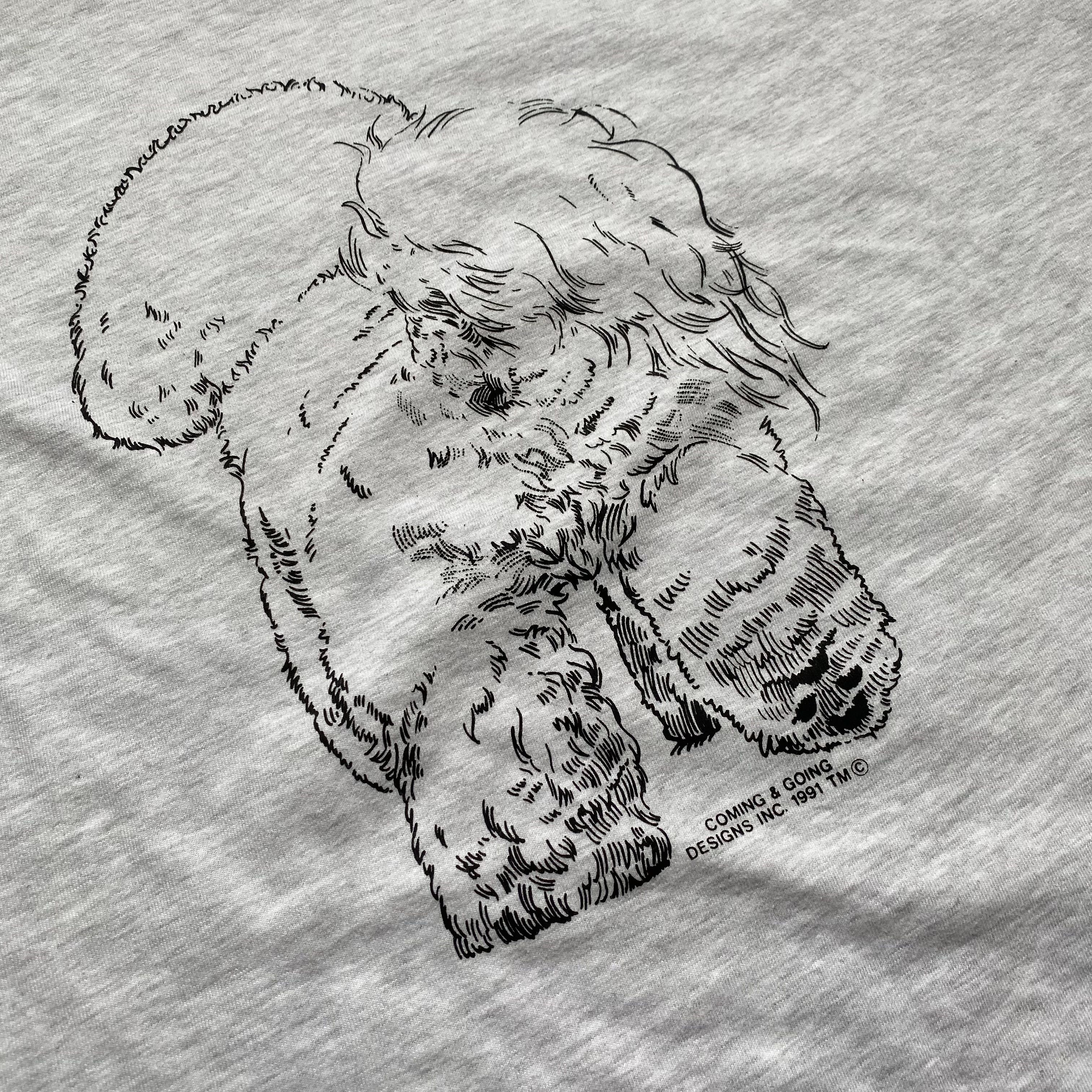 Hanes 🐾 Vintage 1991 Dog logo tee Hanes Puppy Wolf Bob Harrison Size US XL / EU 56 / 4 - 10 Thumbnail