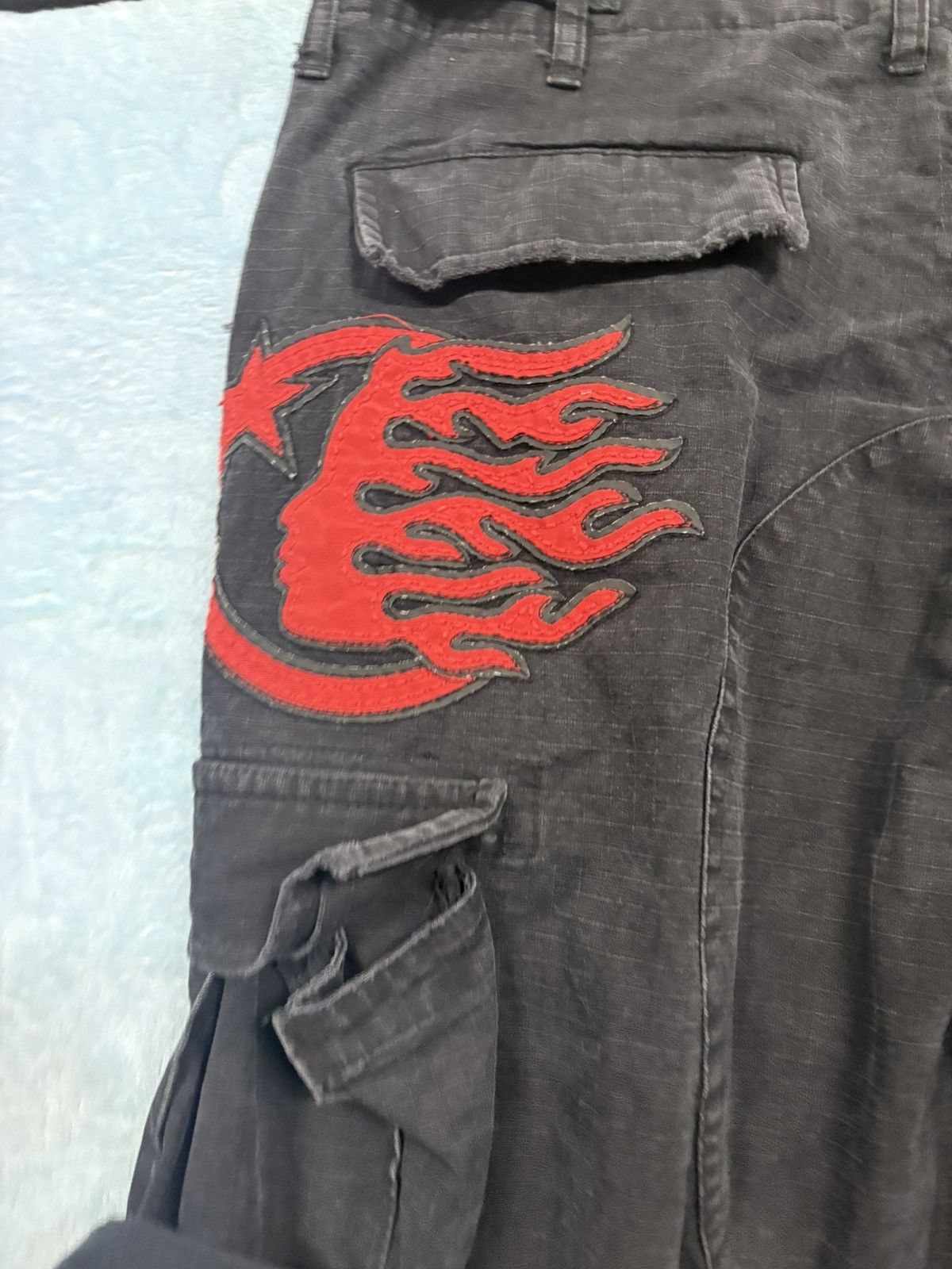 Other Hellstar cargo pants size small Size US 32 / EU 48 - 6 Thumbnail