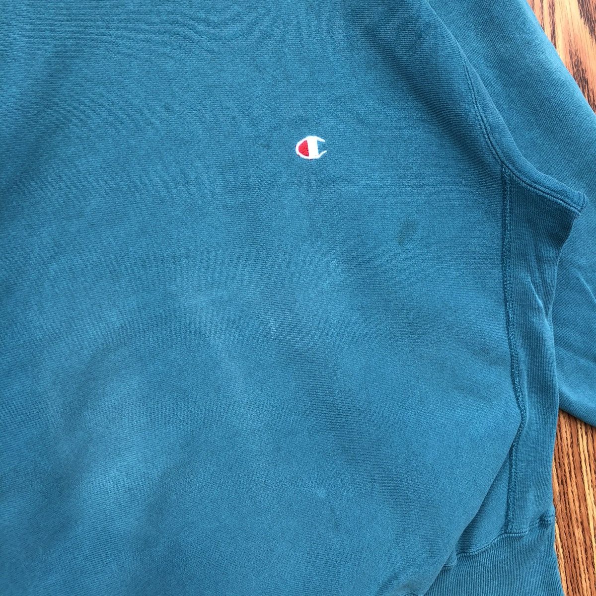 Champion × Vintage Vintage Champion Reverse Wave Pullover Sweatshirt Size US L / EU 52-54 / 3 - 5 Thumbnail
