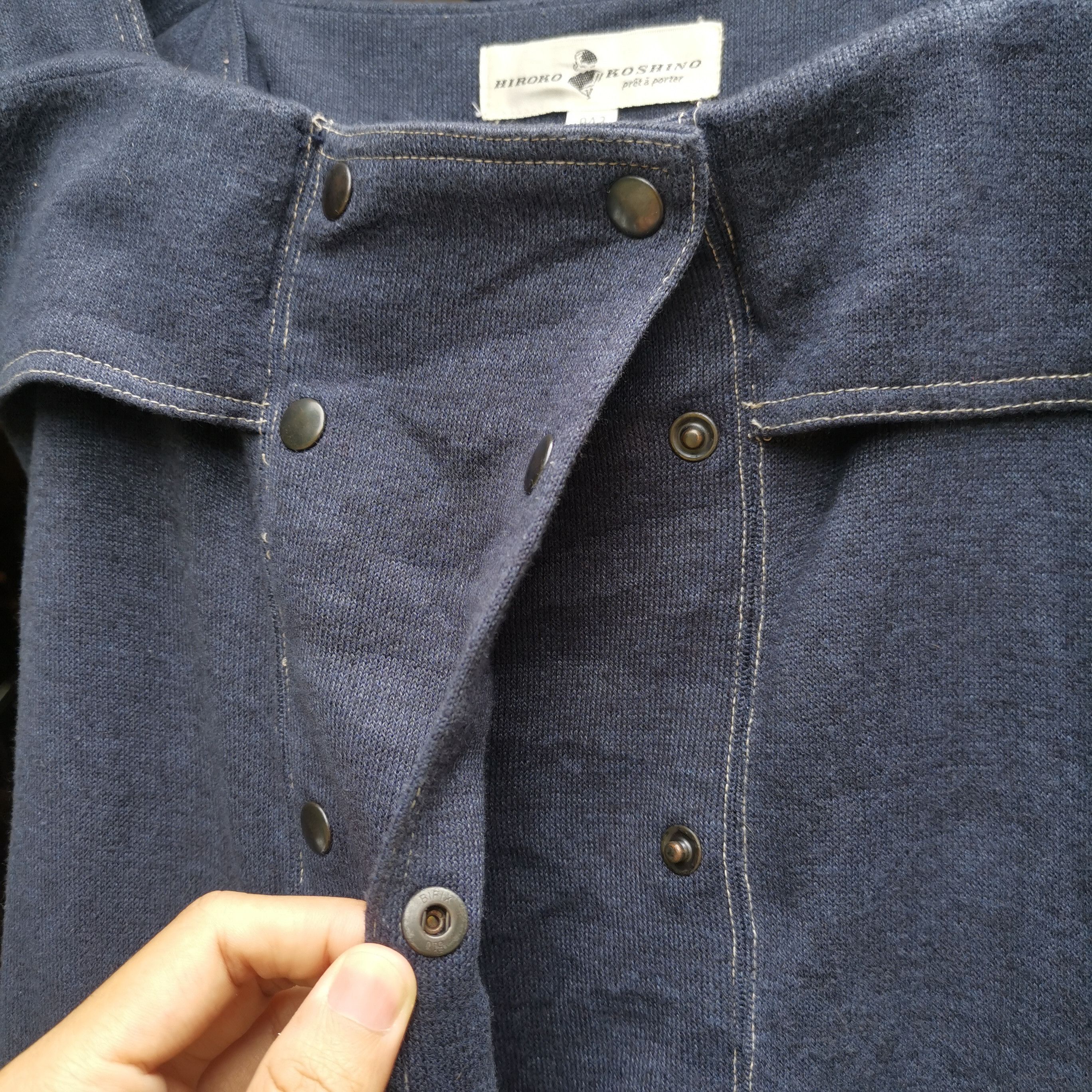 Hiroko Koshino Homme × Japanese Brand Hiroko Koshino Midi Dress Rare Size M / US 6-8 / IT 42-44 - 3 Thumbnail