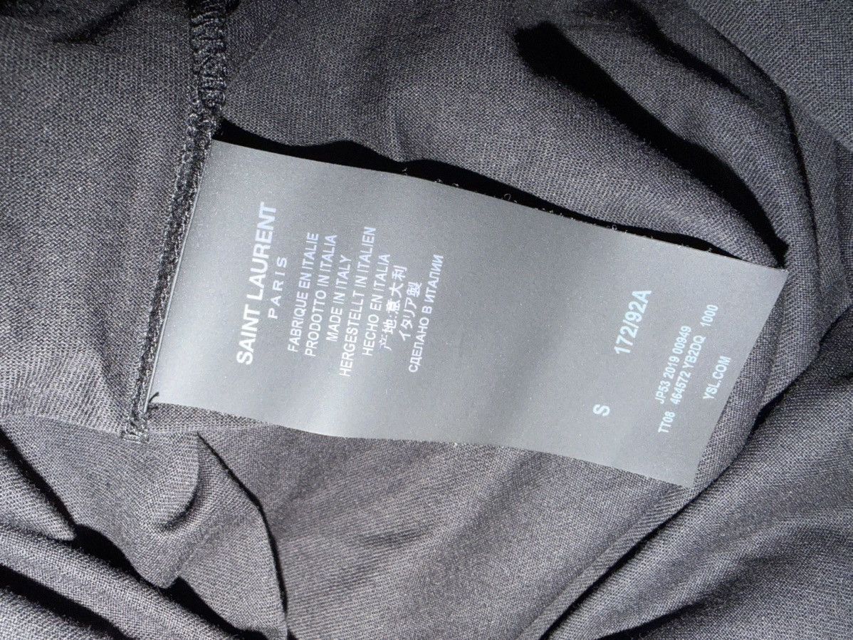 Yves Saint Laurent Saint Laurent Logo Rive Gauche T-shirt Black/White Size US S / EU 44-46 / 1 - 2 Thumbnail
