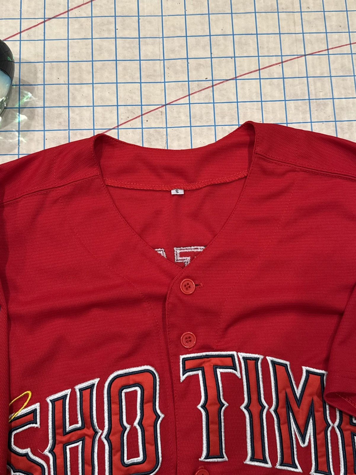 Vintage Shotime Baseball Jersey Mens Size Small Shohei Ohtani Red Size US S / EU 44-46 / 1 - 5 Thumbnail