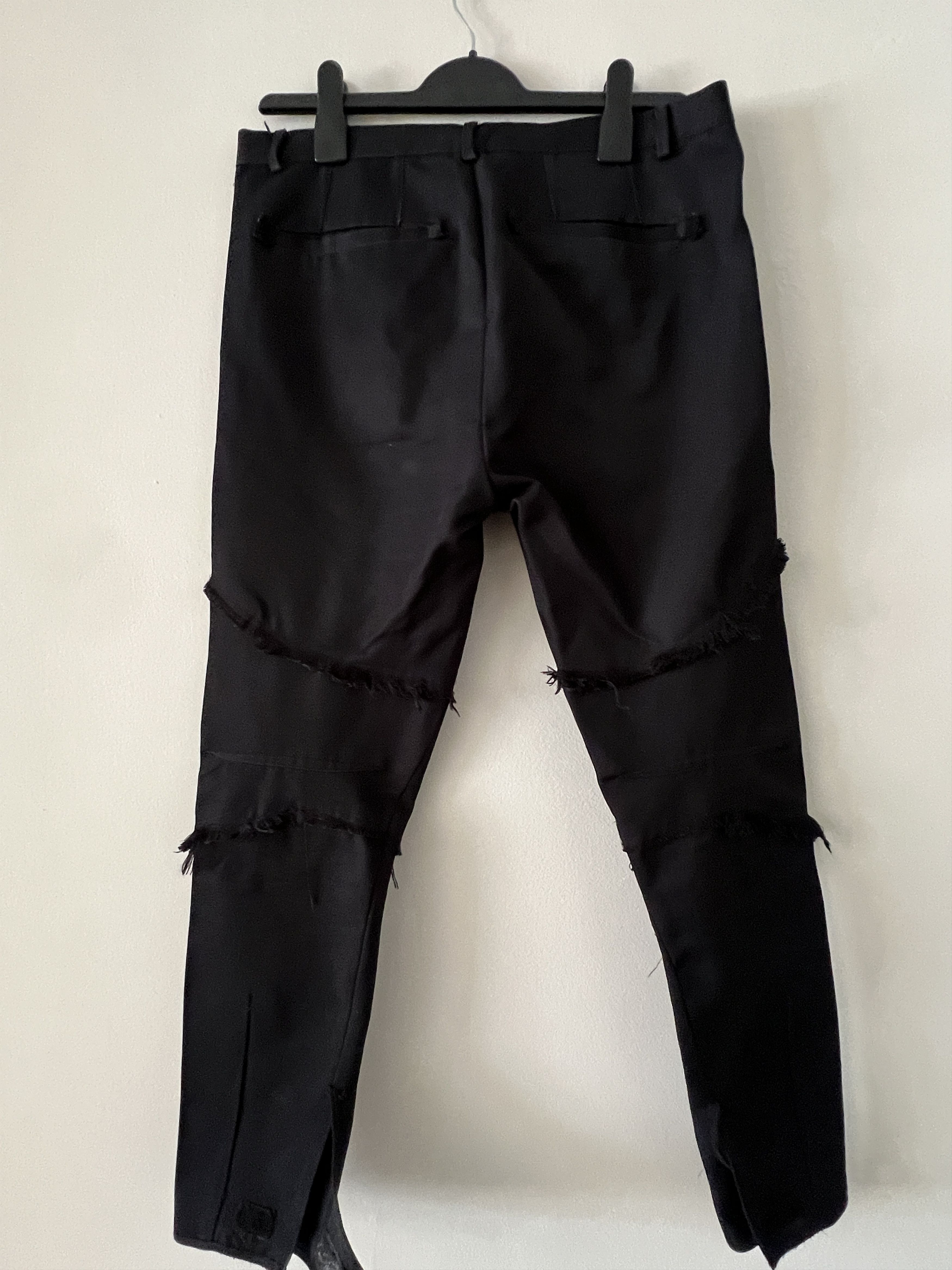 Lanvin Lanvin Silk Runway Spring 2011 Silk Black Trousers Pant Size US 30 / EU 46 - 11 Thumbnail