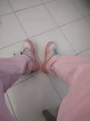 Other Classic Style Pink Straight Denim Trousers Size US 30 / EU 46 - 2 Thumbnail