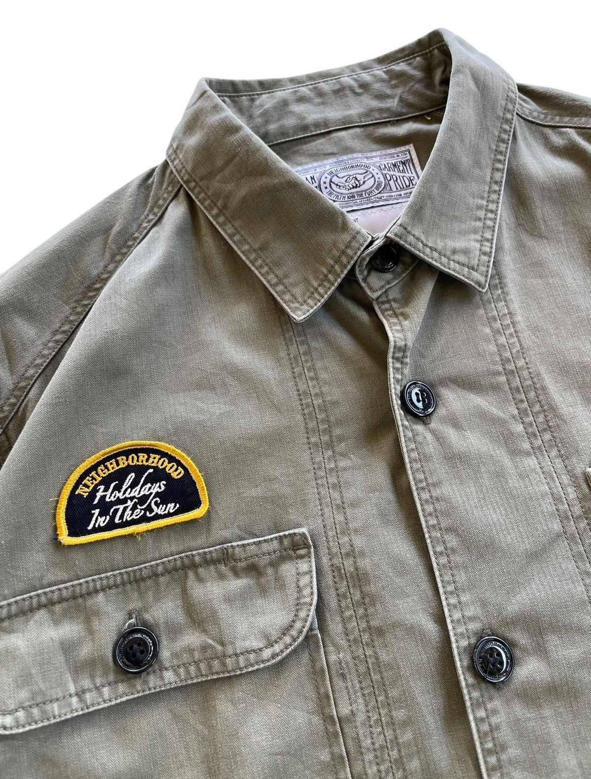 Neighborhood Neighborhood Military Work Shirt Size US L / EU 52-54 / 3 - 6 Thumbnail