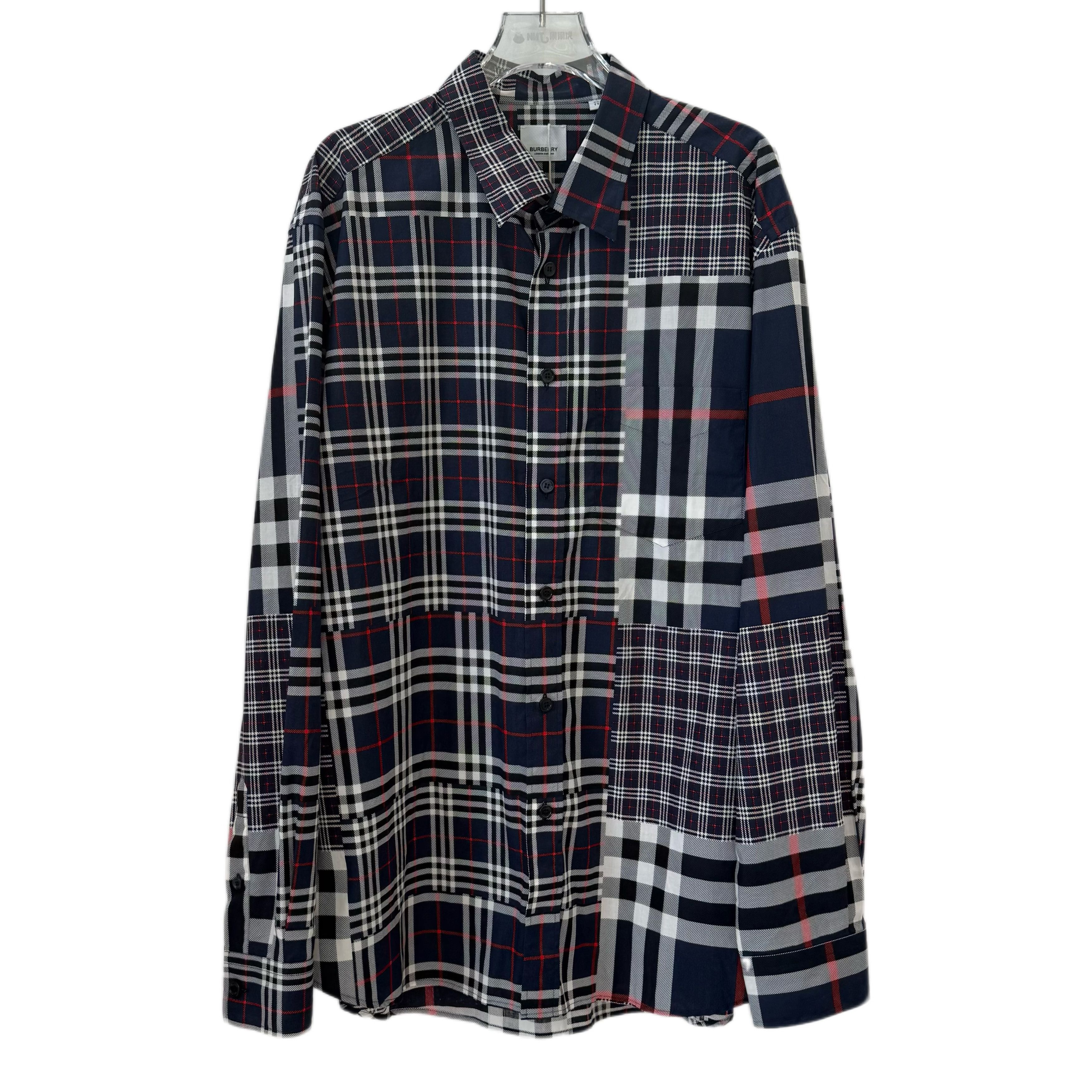 Burberry Burberry Colorblock Check Shirt (XXL) Size US XXL / EU 58 / 5 - 1 Thumbnail