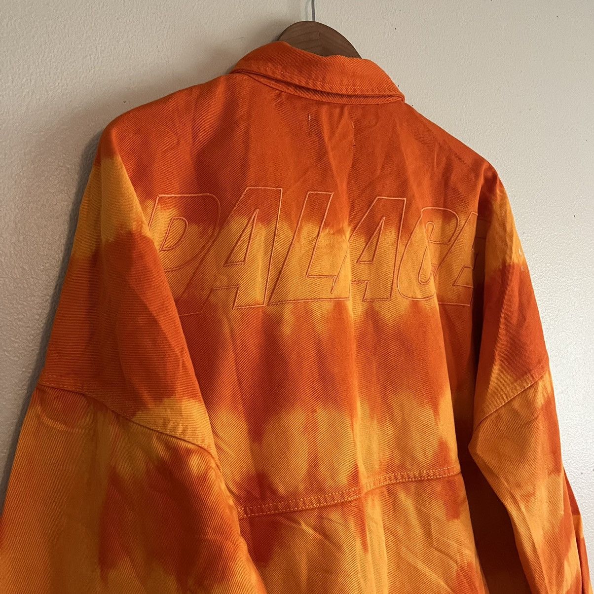 Palace Denim Tie-Dye Drop Shoulder Shirt Size US L / EU 52-54 / 3 - 8 Thumbnail