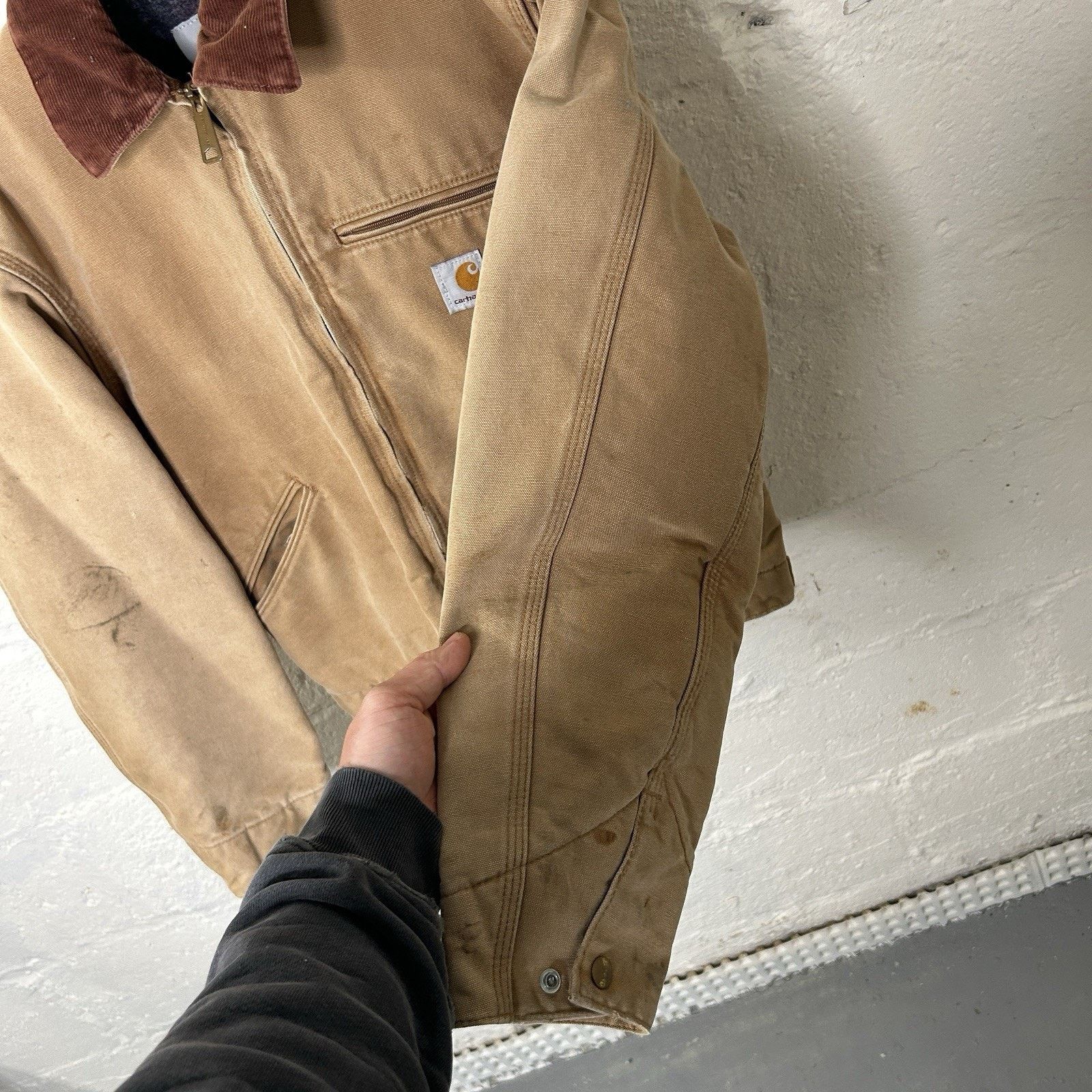 Carhartt Vintage Carhartt Blanket-Lined Detroit Jacket “Brown” J01 Size US S / EU 44-46 / 1 - 10 Thumbnail