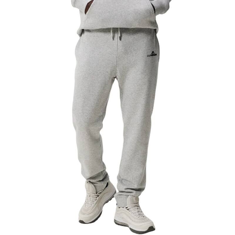 image of J Lindeberg J.lindeberg Light Grey Melange Alpha Sweatpant S, Men's (Size 30)