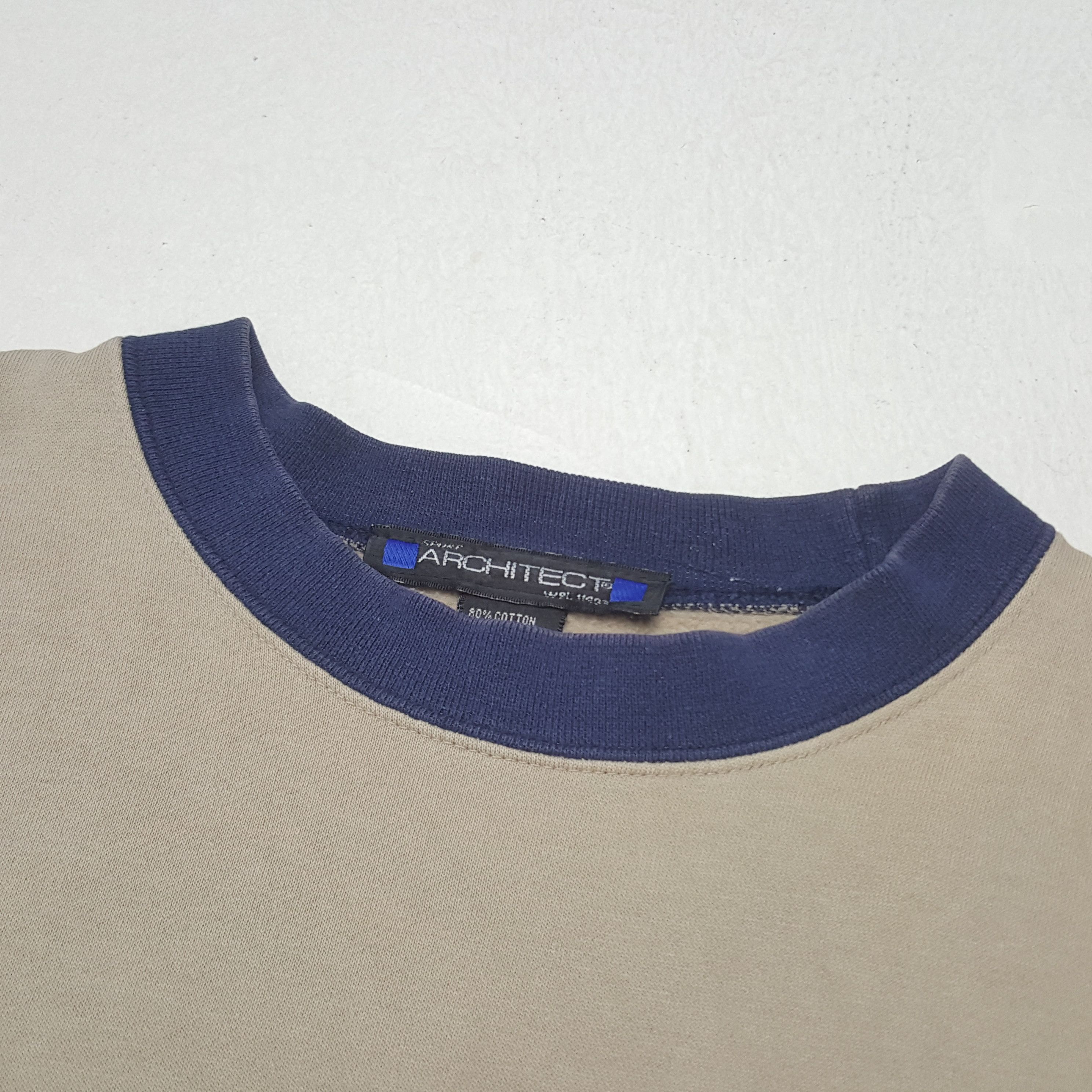Architect × Designer × Vintage Vintage Architect Athletic Wear Sweatshirt Size US L / EU 52-54 / 3 - 3 Thumbnail