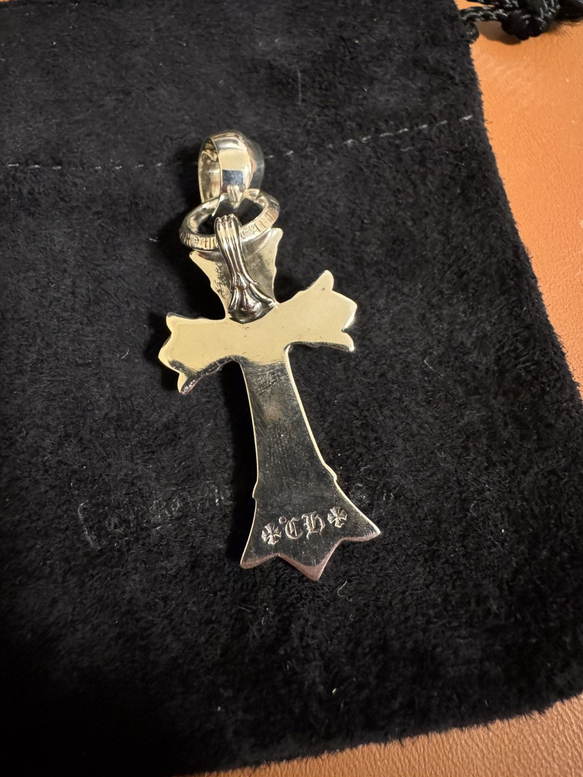 Chrome Hearts Brand New Chrome Hearts Double Cross Pendant With Bale Size ONE SIZE - 2 Thumbnail
